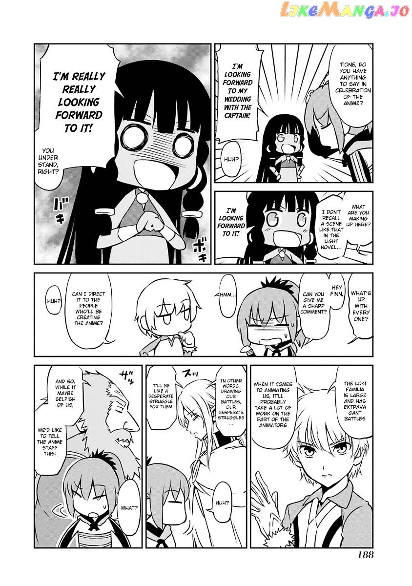 Dungeon Ni Deai O Motomeru No Wa Machigatte Iru Darou Ka Gaiden – Sword Oratoria chapter 33.6 - page 4