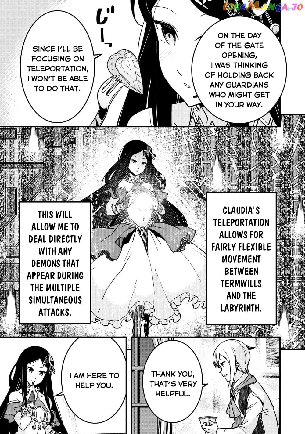 Kyoukai Meikyuu to Ikai no Majutsushi chapter 54 - page 14