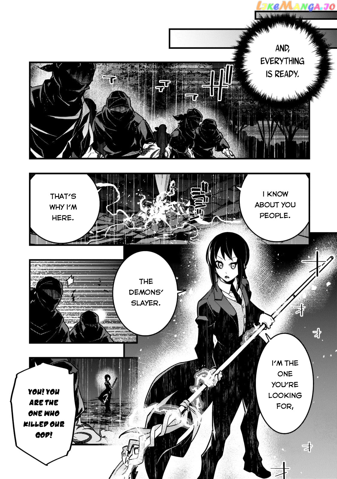 Kyoukai Meikyuu to Ikai no Majutsushi chapter 42 - page 14