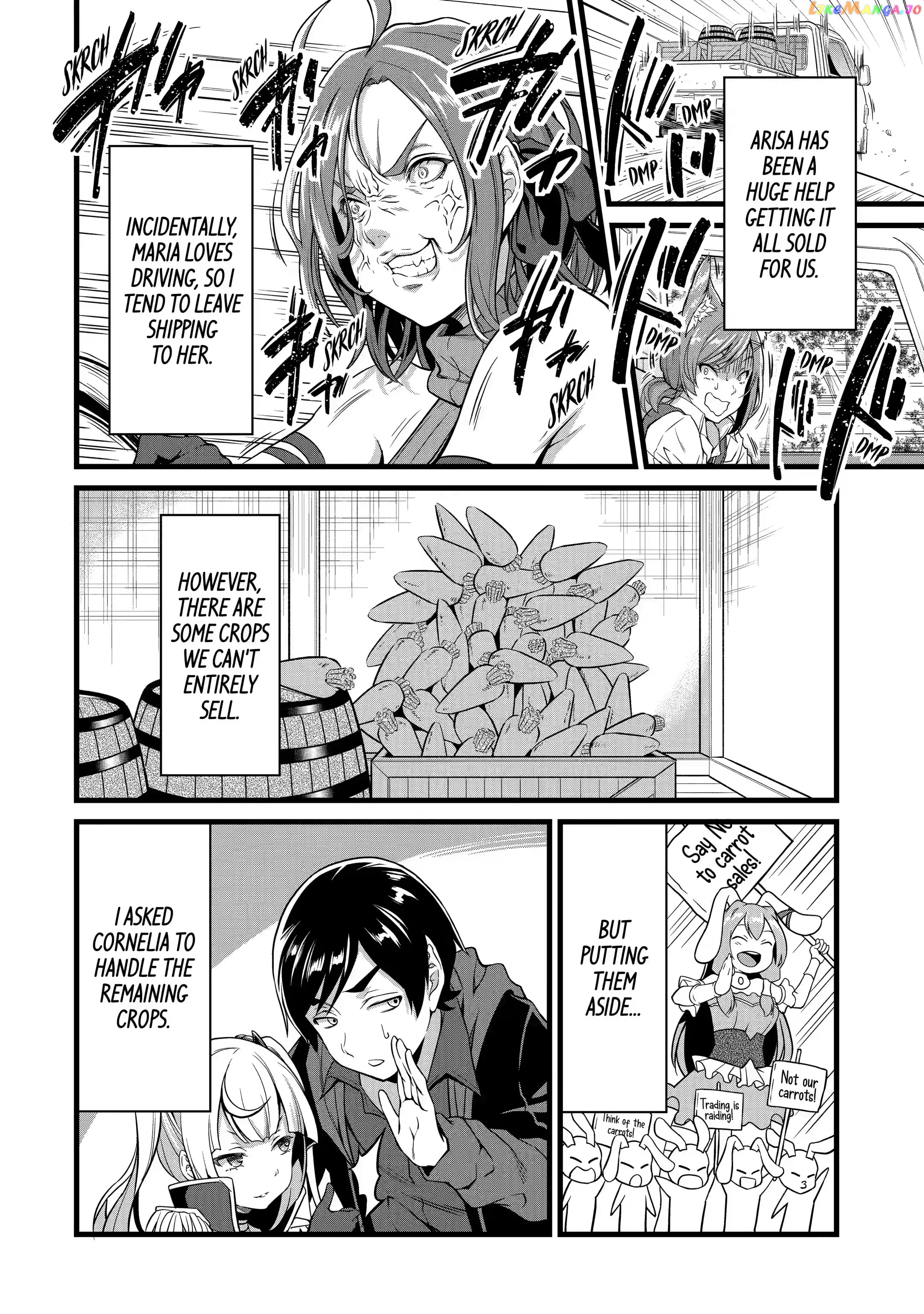 Yuru Fuwa Noka No Moji Bake Skill chapter 18.1 - page 4