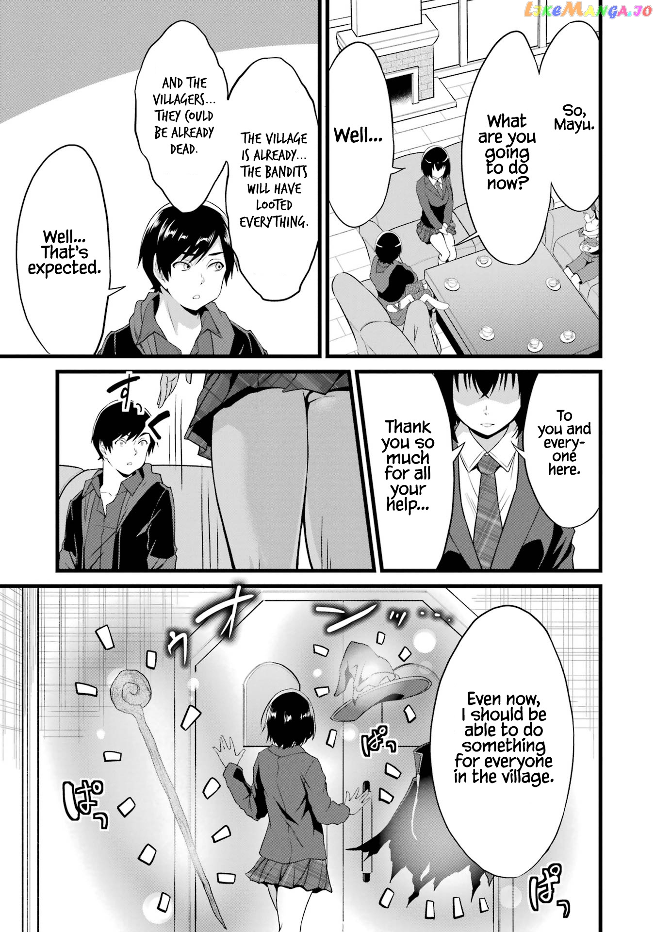 Yuru Fuwa Noka No Moji Bake Skill chapter 14 - page 52