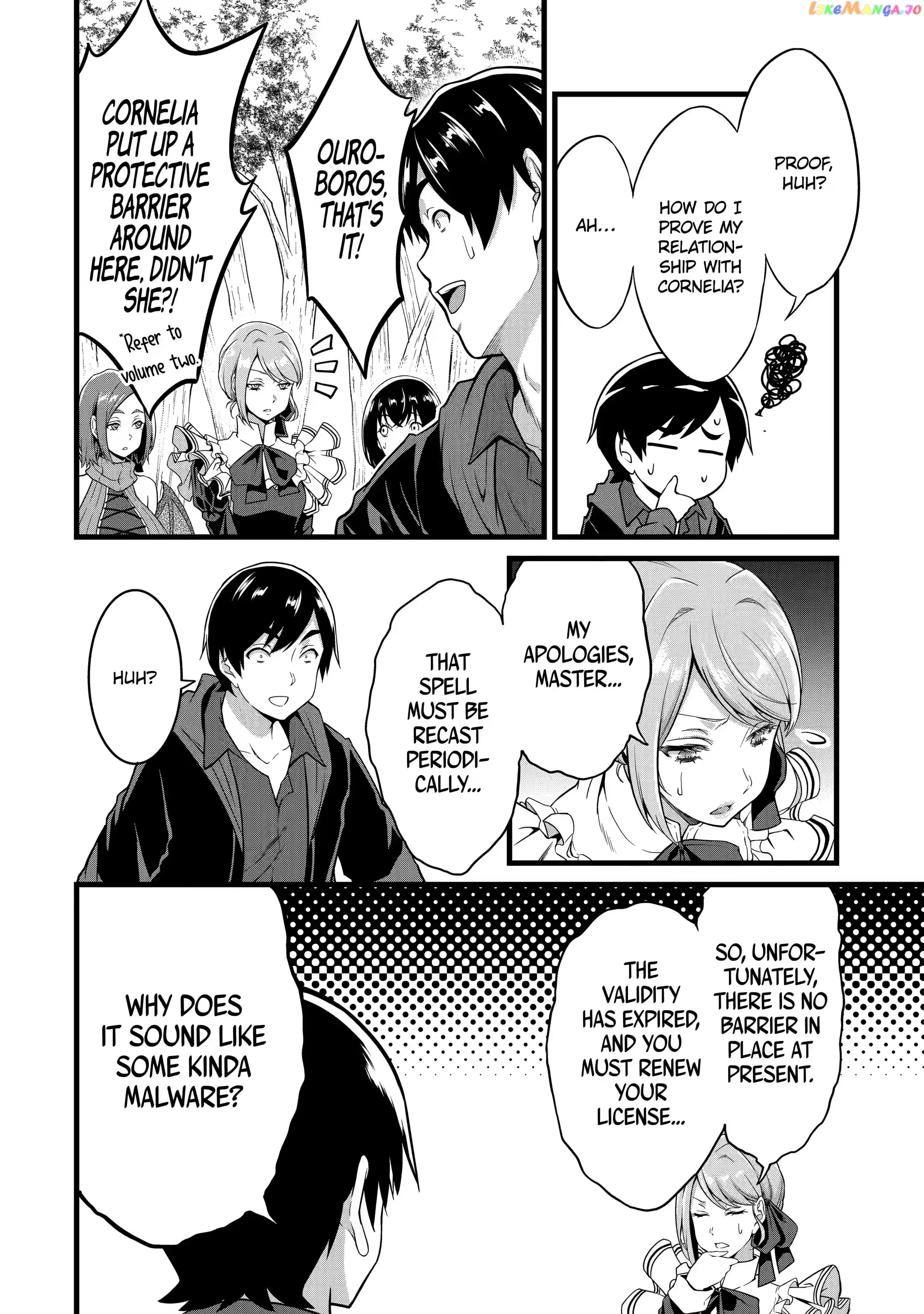 Yuru Fuwa Noka No Moji Bake Skill chapter 18.2 - page 11