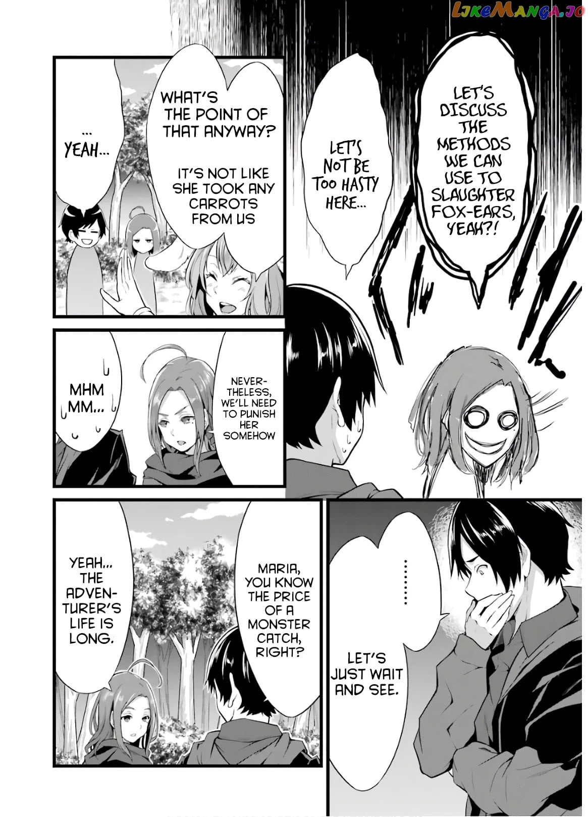 Yuru Fuwa Noka No Moji Bake Skill chapter 5 - page 21