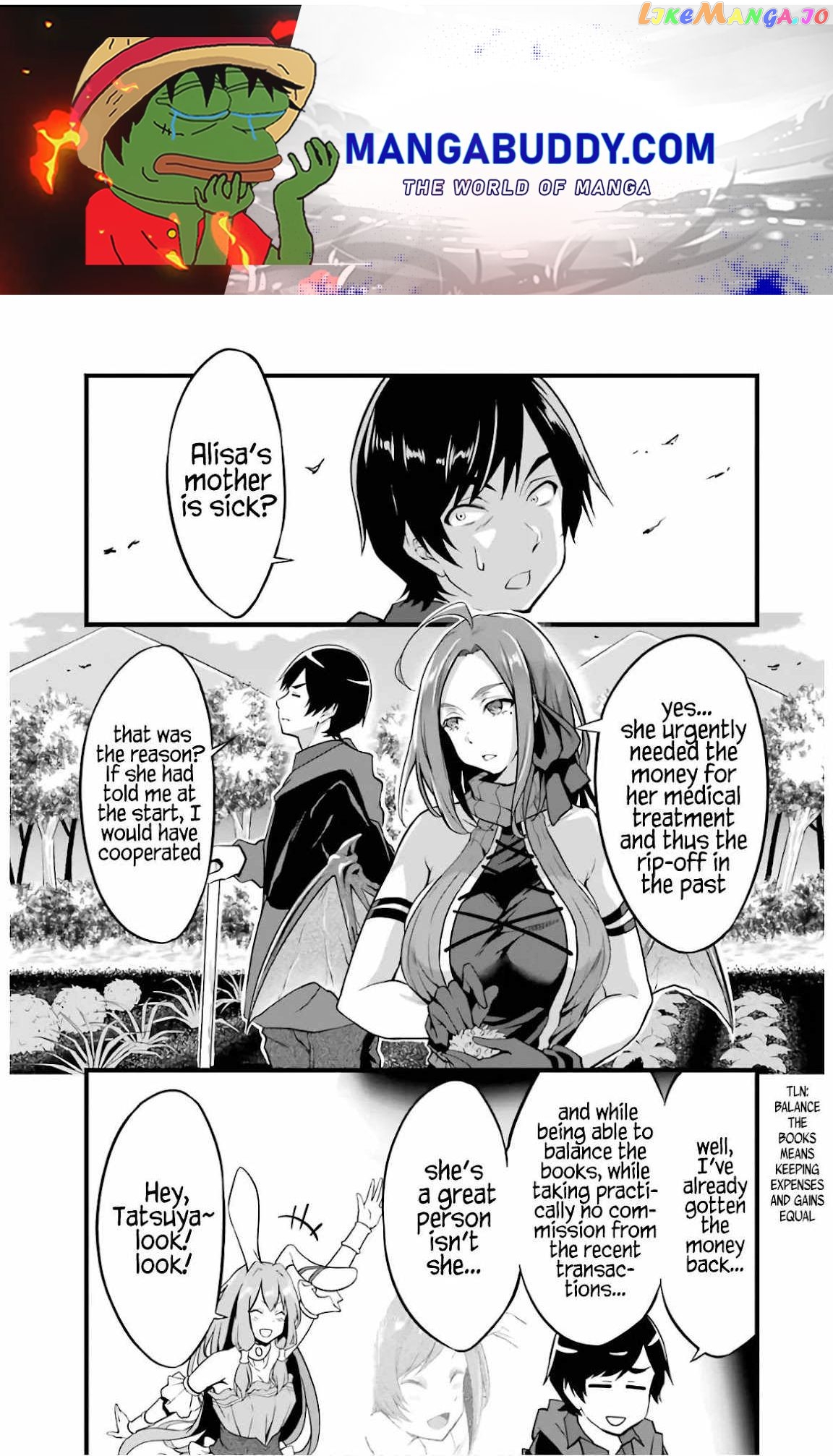 Yuru Fuwa Noka No Moji Bake Skill chapter 8 - page 1