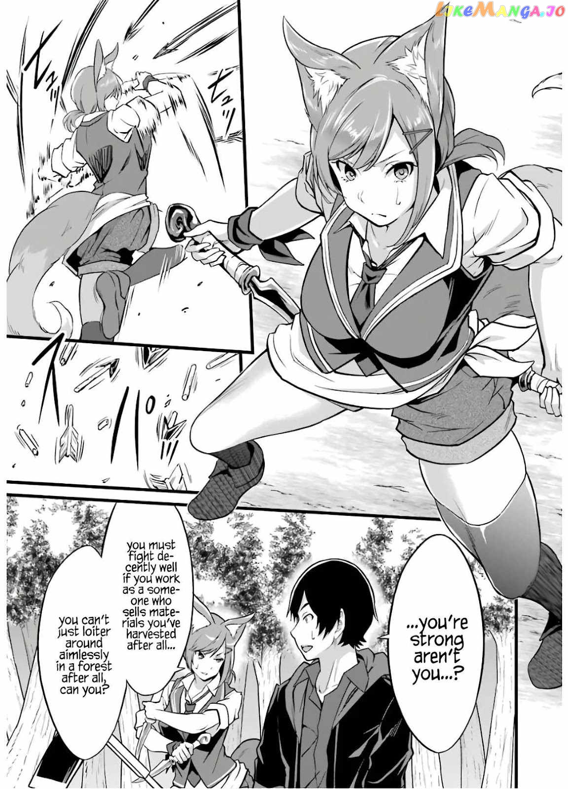 Yuru Fuwa Noka No Moji Bake Skill chapter 8 - page 27