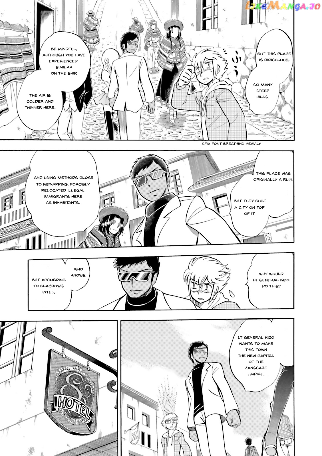 Kidou Senshi Crossbone Gundam Ghost chapter 27 - page 14