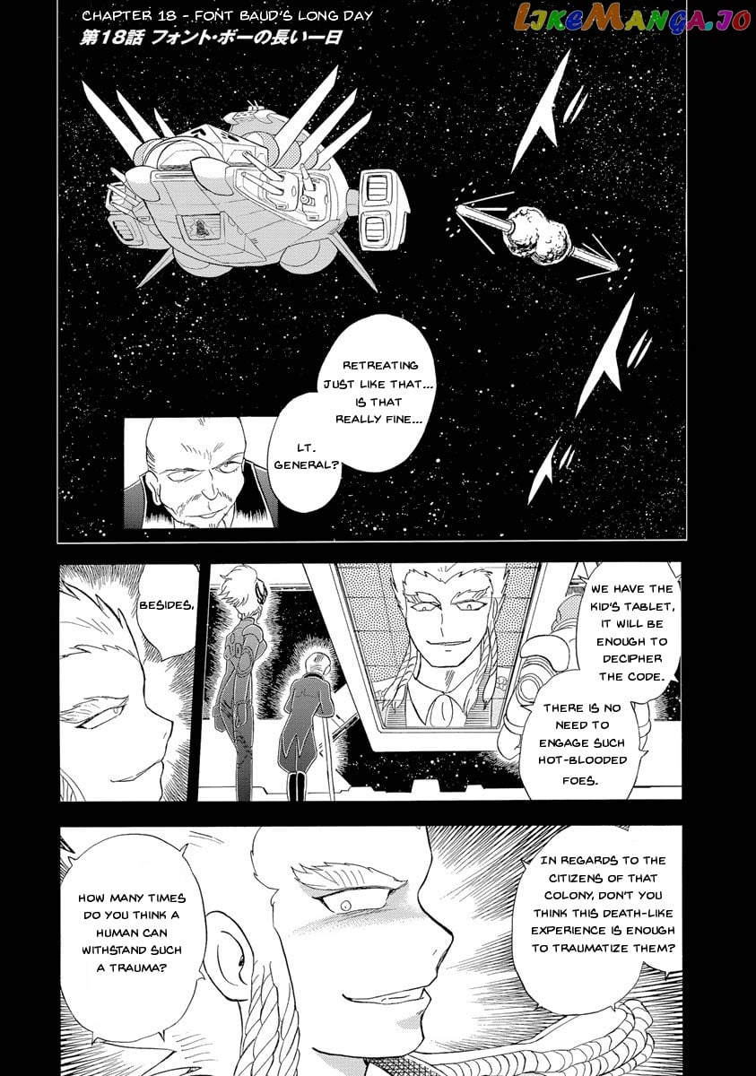 Kidou Senshi Crossbone Gundam Ghost chapter 18 - page 1