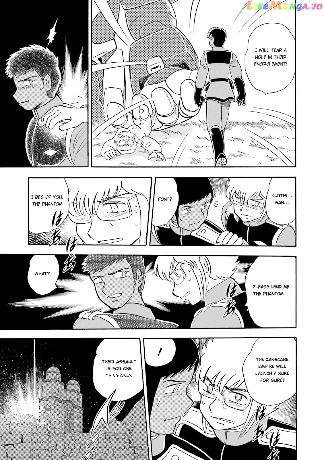 Kidou Senshi Crossbone Gundam Ghost chapter 32 - page 36