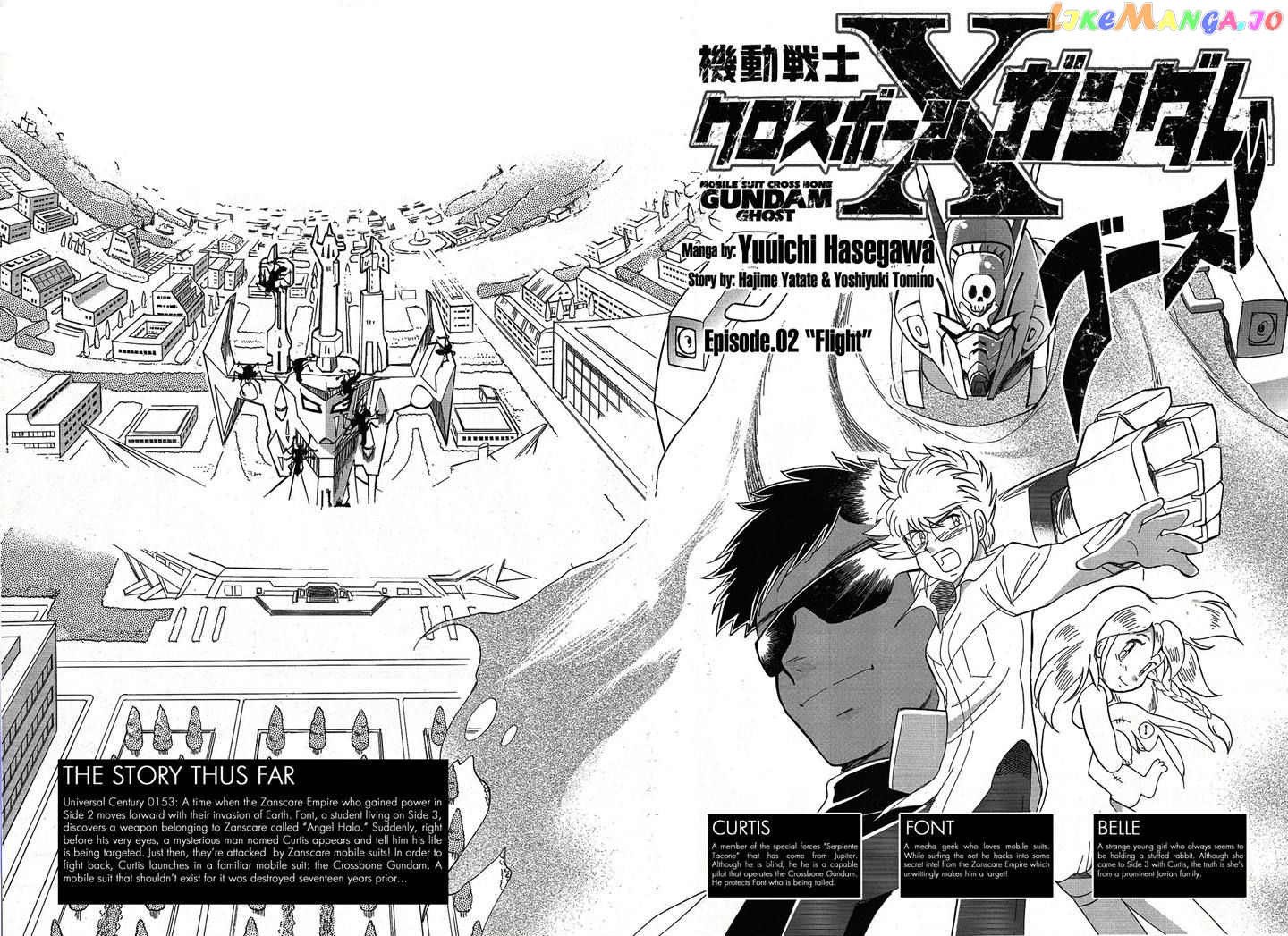 Kidou Senshi Crossbone Gundam Ghost chapter 2 - page 2