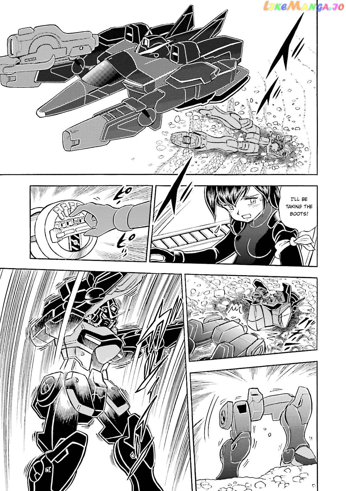 Kidou Senshi Crossbone Gundam Ghost chapter 33 - page 9
