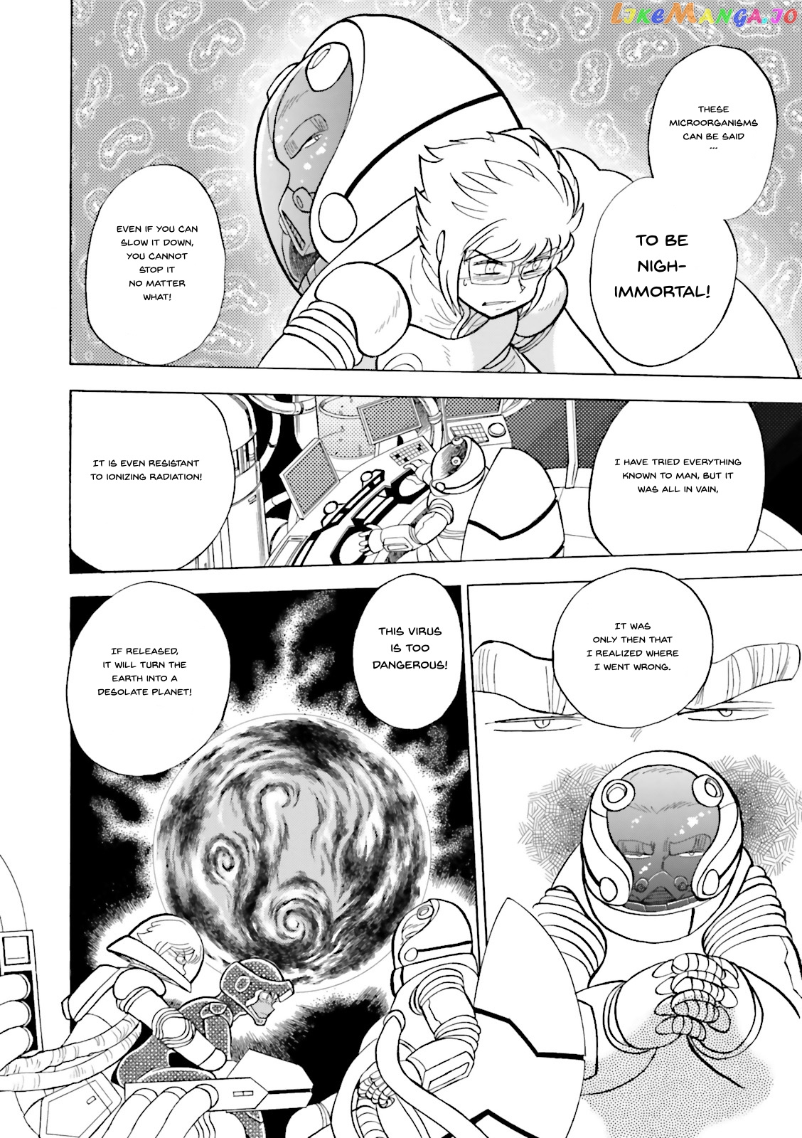 Kidou Senshi Crossbone Gundam Ghost chapter 25 - page 16