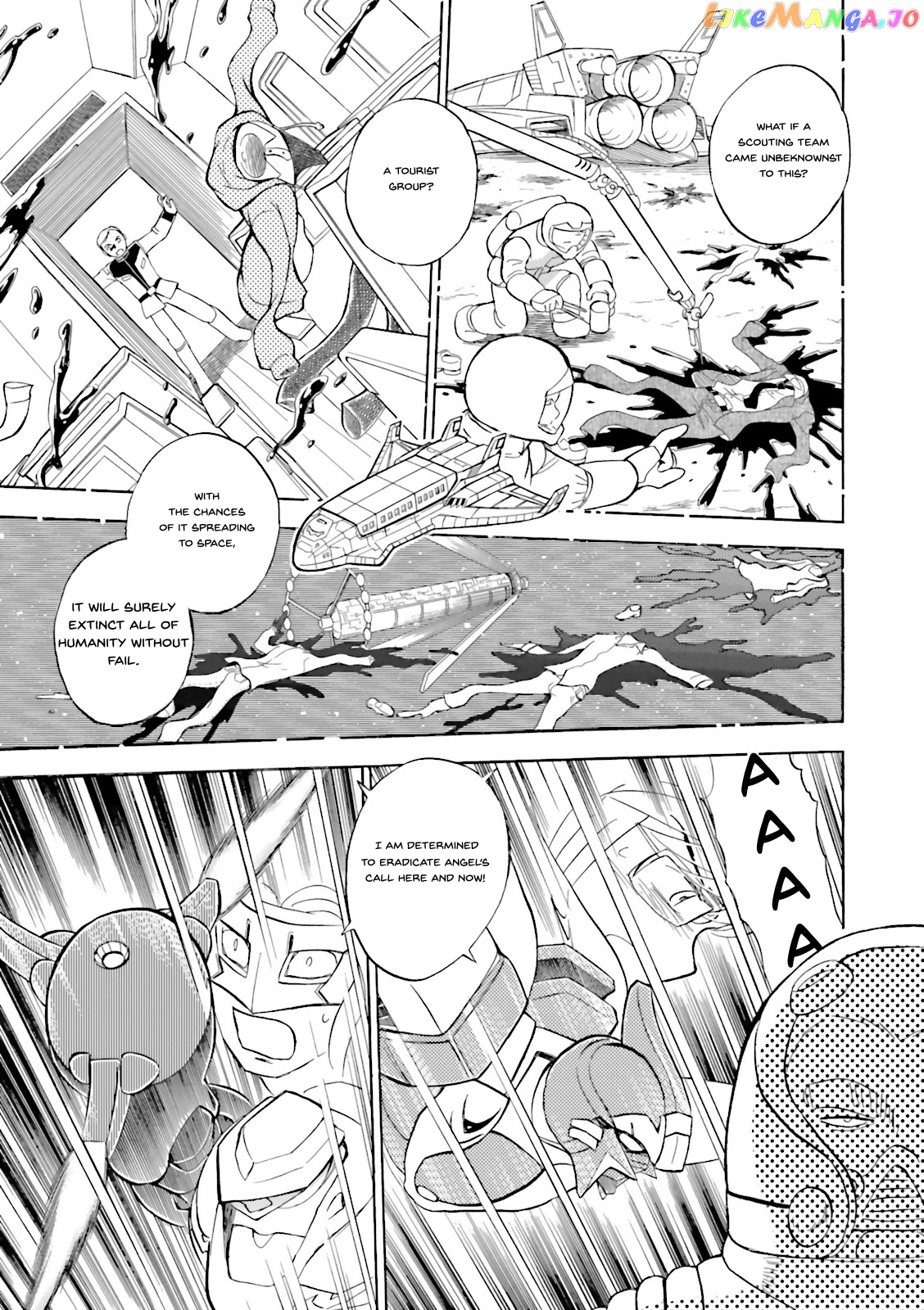 Kidou Senshi Crossbone Gundam Ghost chapter 25 - page 17