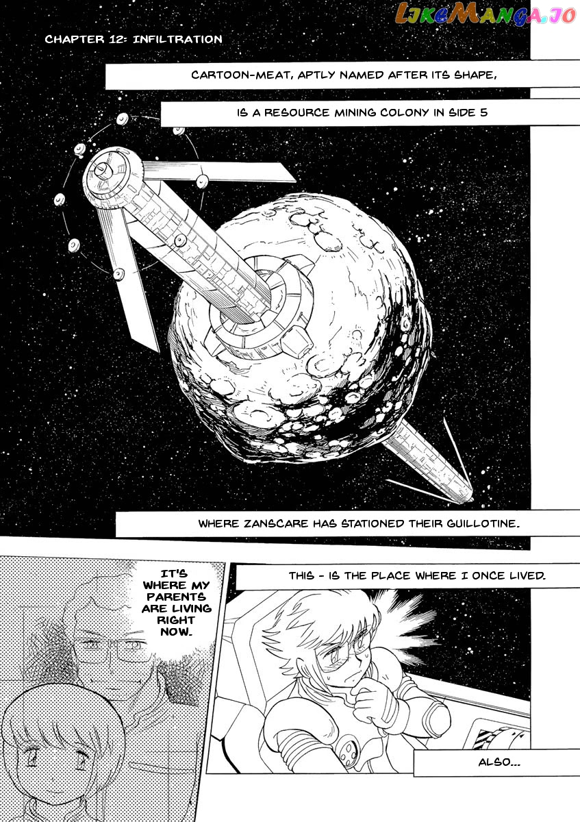 Kidou Senshi Crossbone Gundam Ghost chapter 12 - page 1
