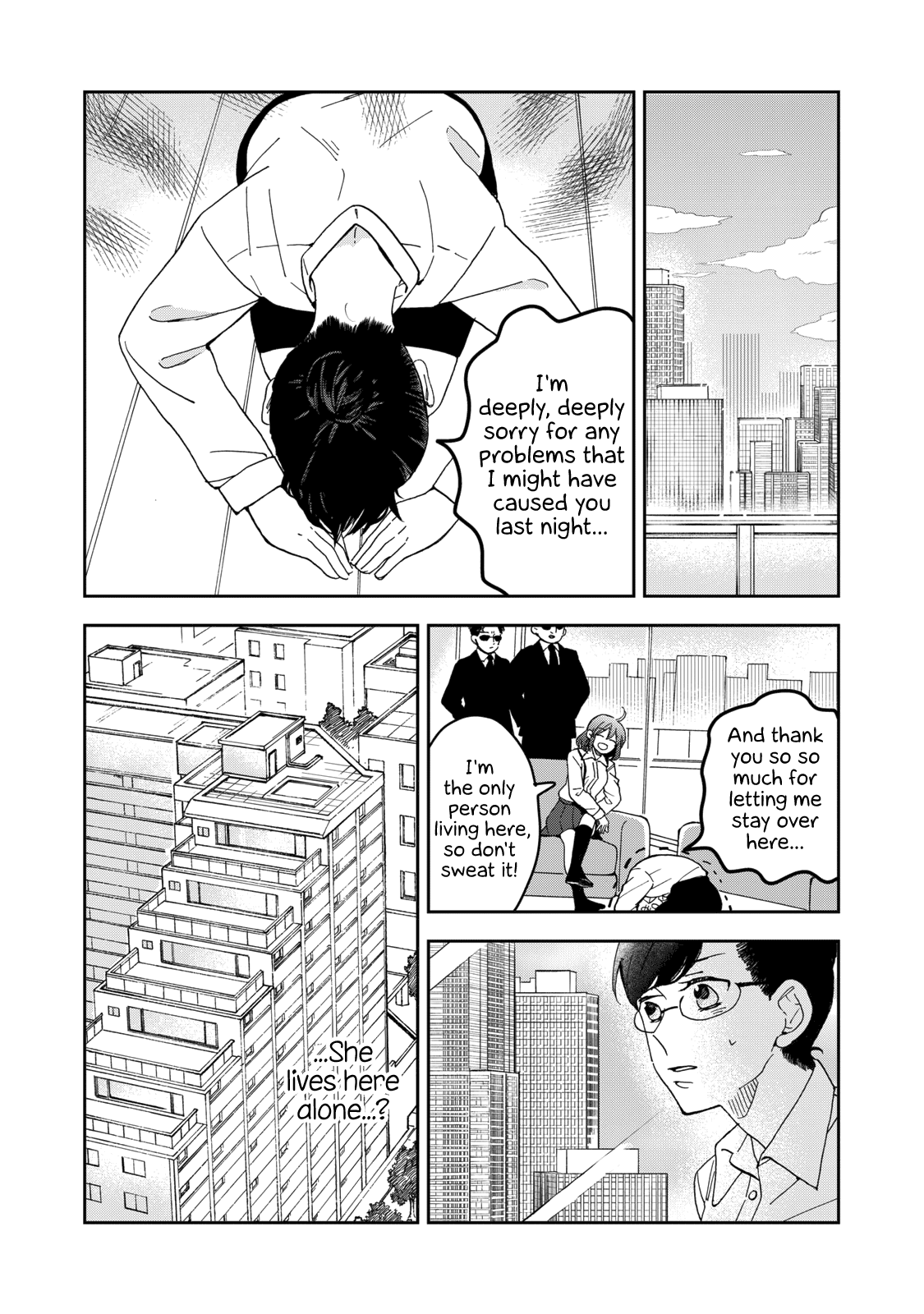 Wake Atte Shachou Reijou Ni Hirowaremashita chapter 1 - page 8