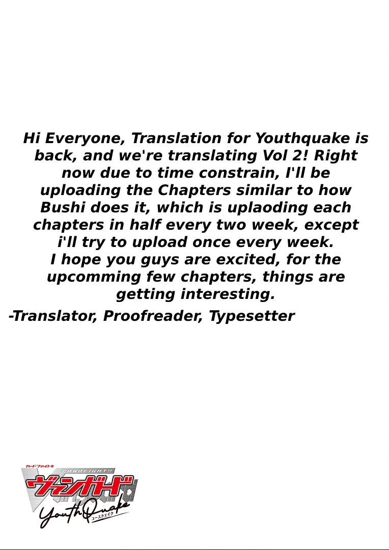 Cardfight!! Vanguard Youthquake chapter 5.1 - page 14