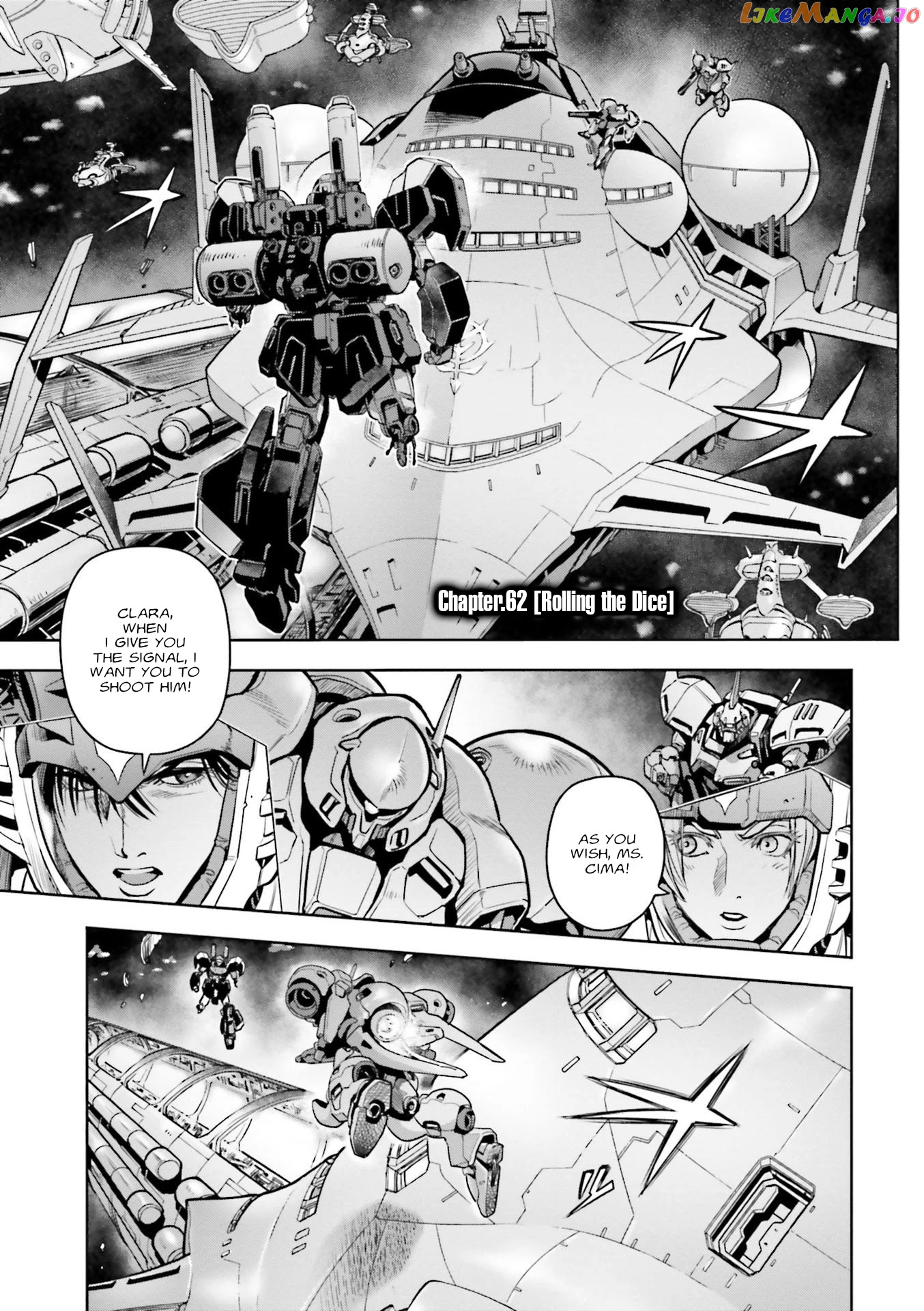 Kidou Senshi Gundam 0083 Rebellion chapter 62 - page 1