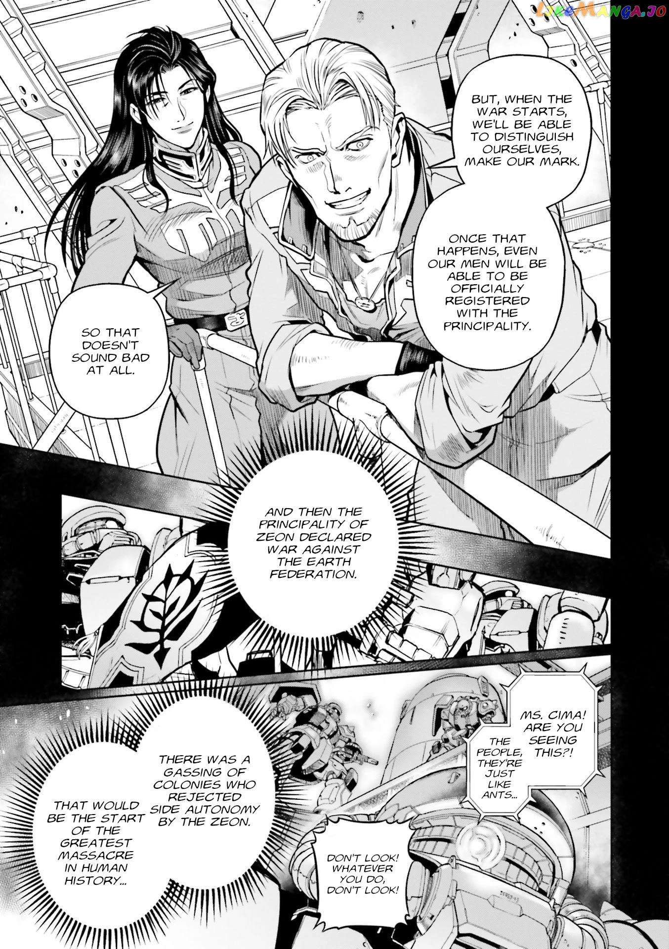 Kidou Senshi Gundam 0083 Rebellion chapter 62 - page 8