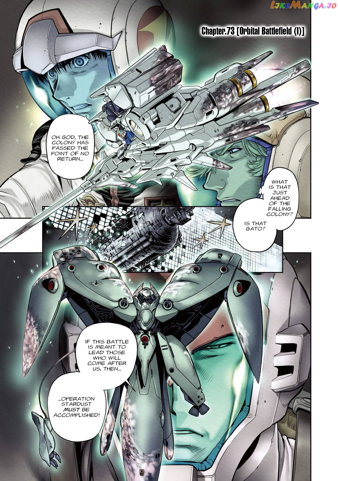 Kidou Senshi Gundam 0083 Rebellion chapter 73 - page 3