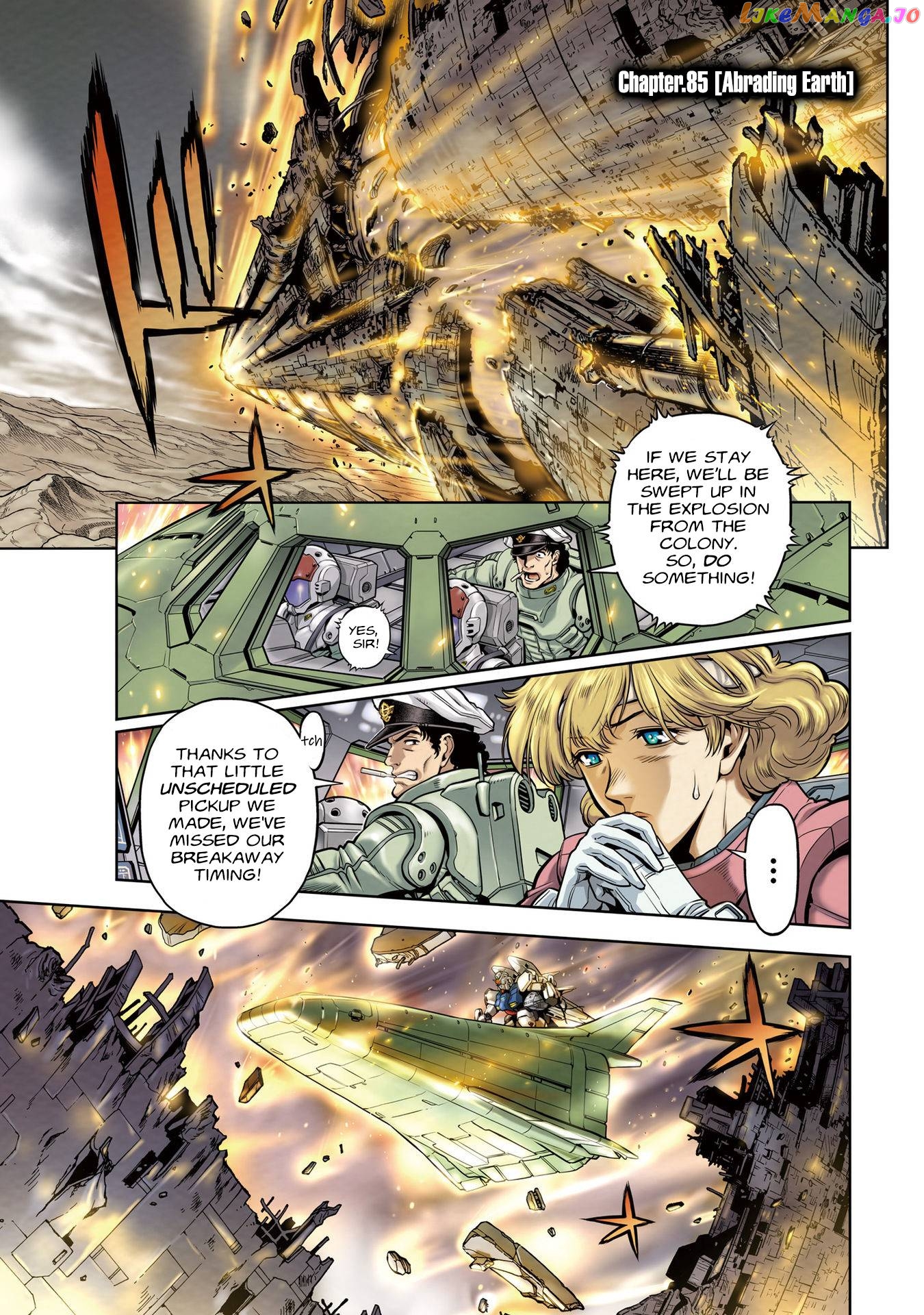 Kidou Senshi Gundam 0083 Rebellion chapter 85 - page 2