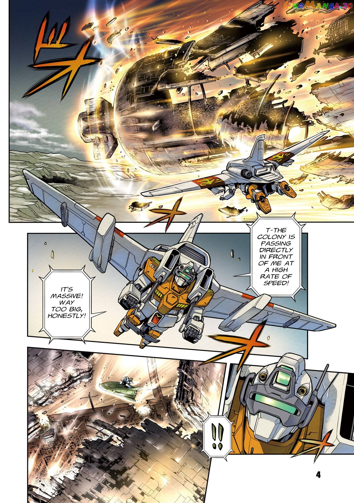 Kidou Senshi Gundam 0083 Rebellion chapter 85 - page 4