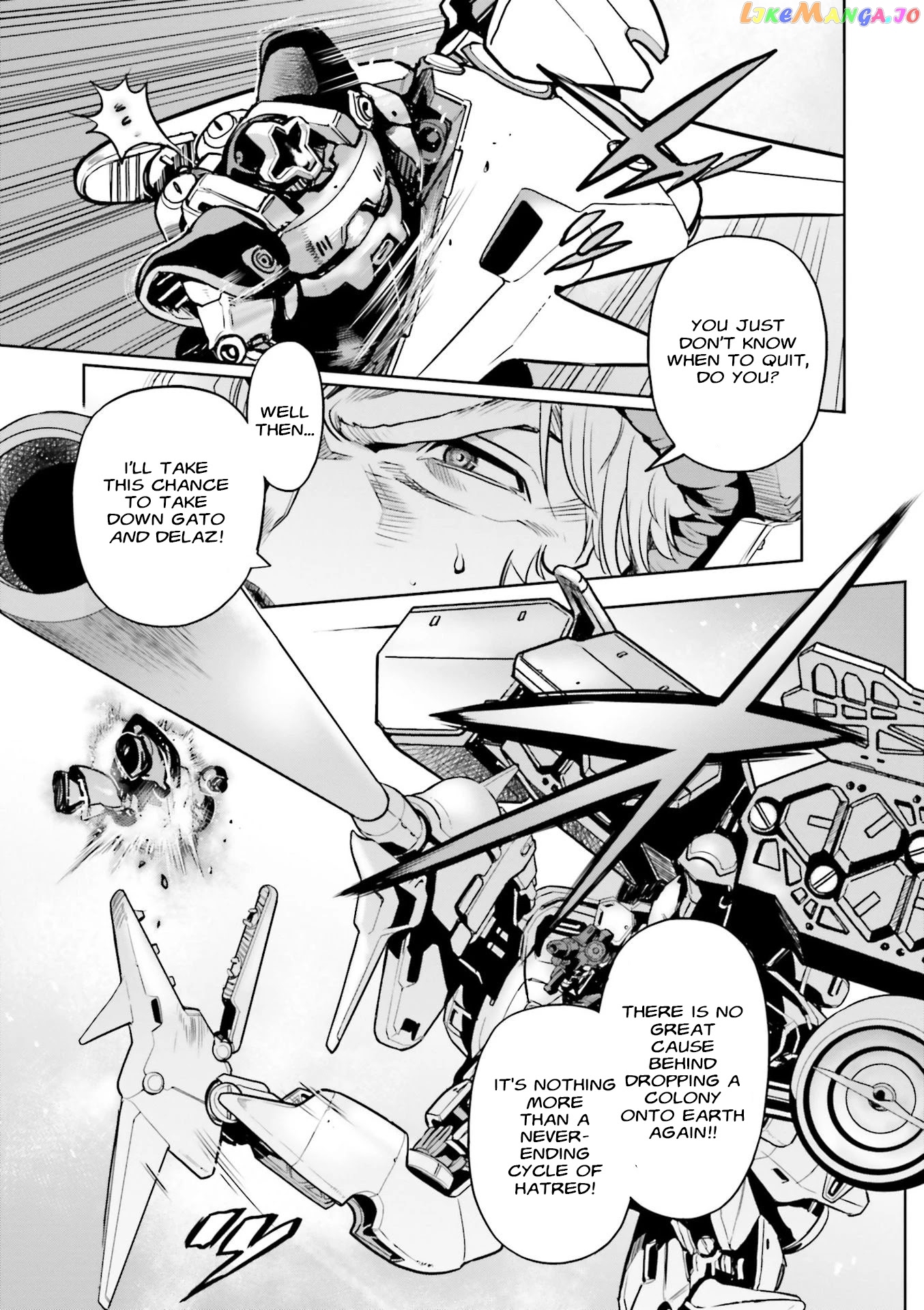 Kidou Senshi Gundam 0083 Rebellion chapter 63 - page 4