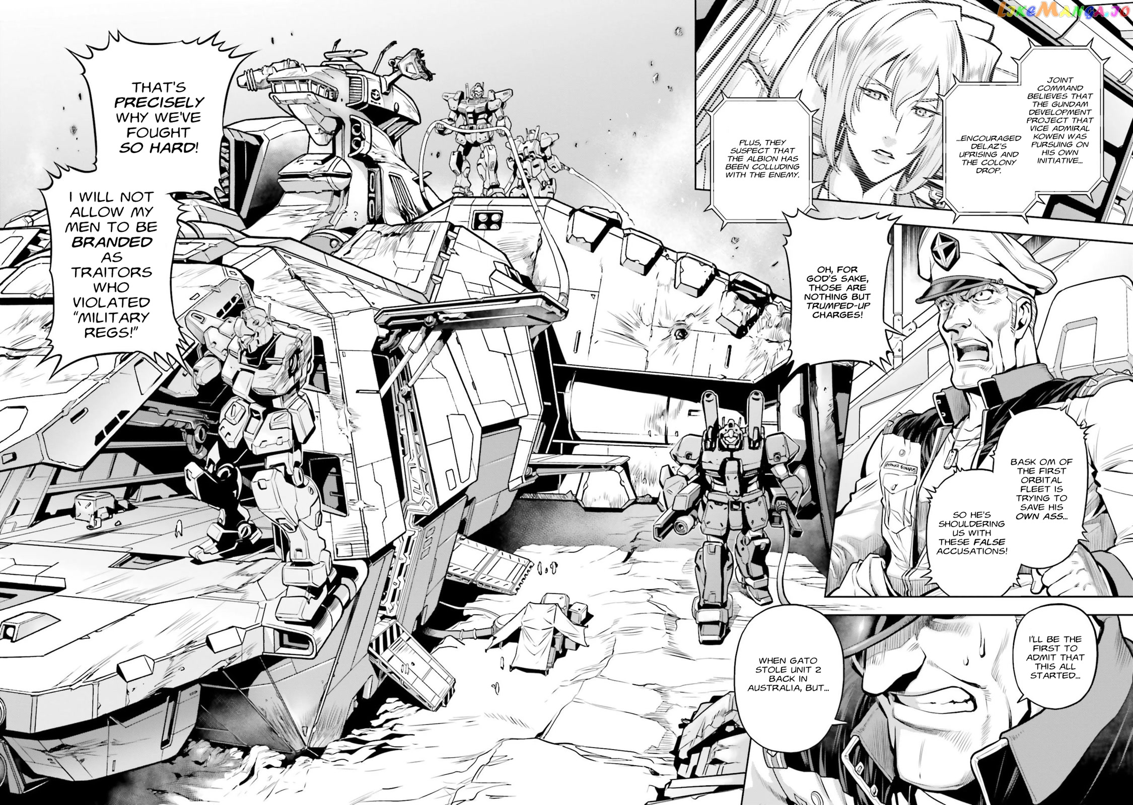 Kidou Senshi Gundam 0083 Rebellion chapter 86 - page 2