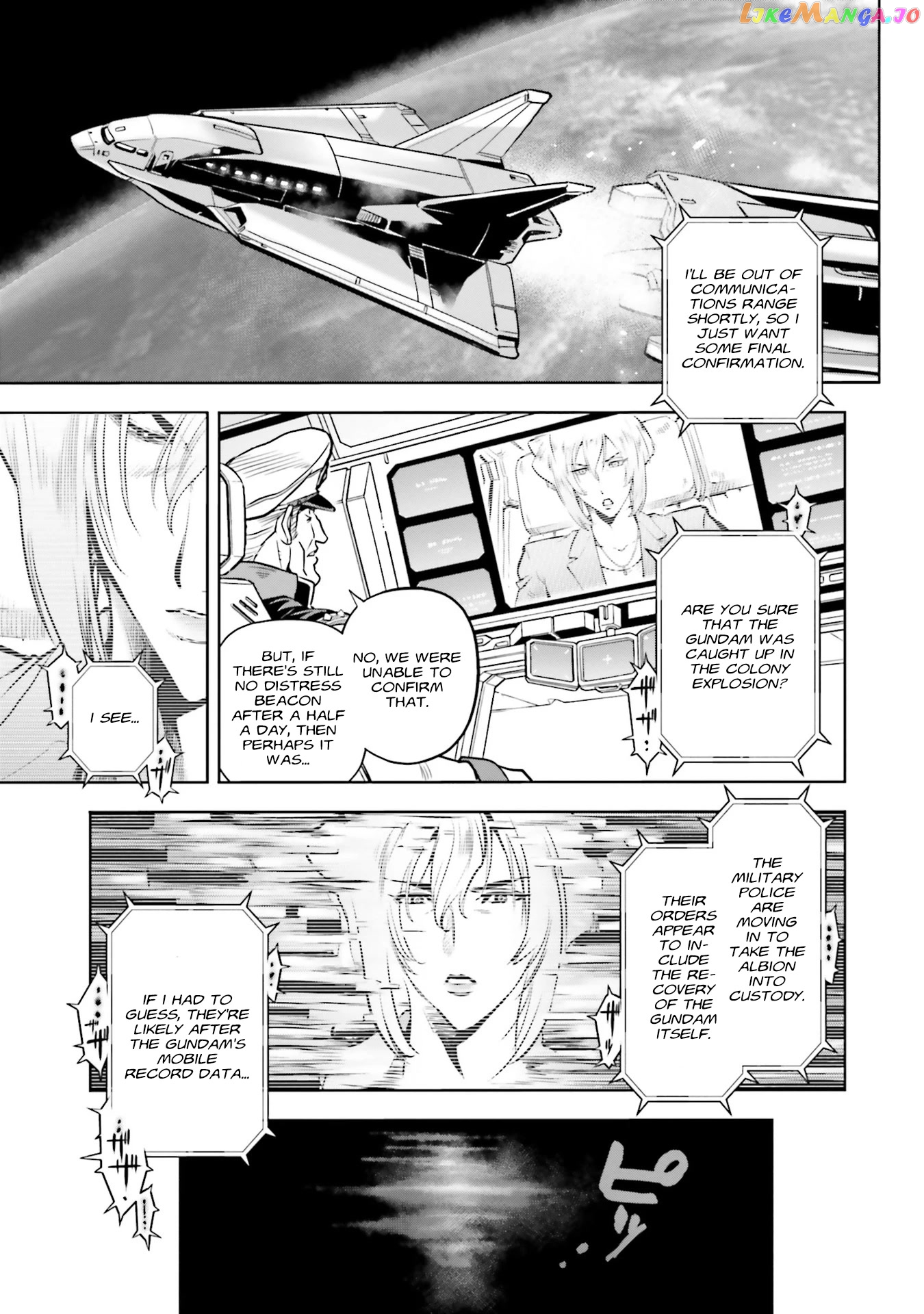 Kidou Senshi Gundam 0083 Rebellion chapter 86 - page 4