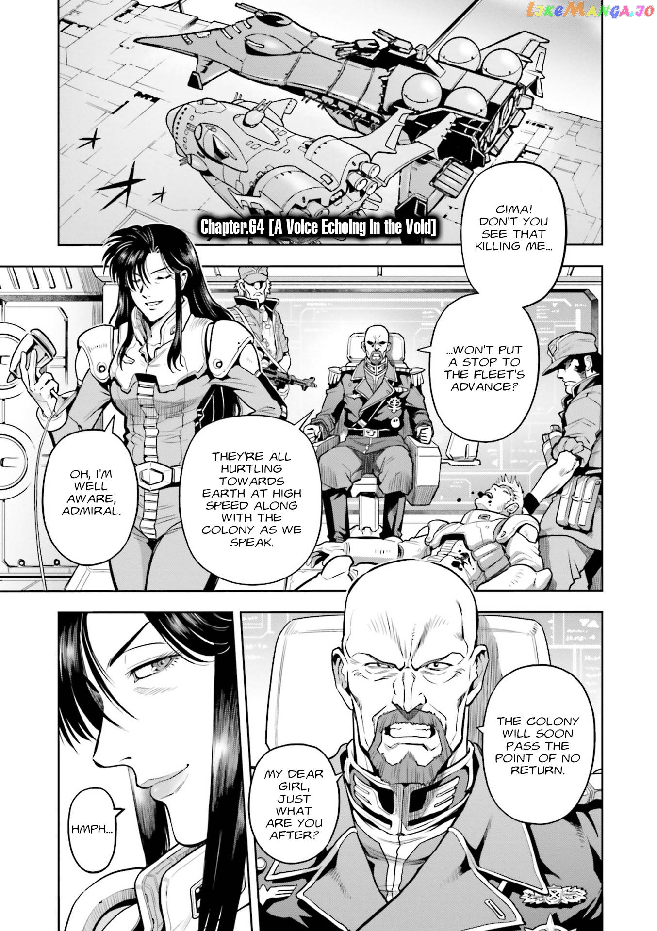 Kidou Senshi Gundam 0083 Rebellion chapter 64 - page 1