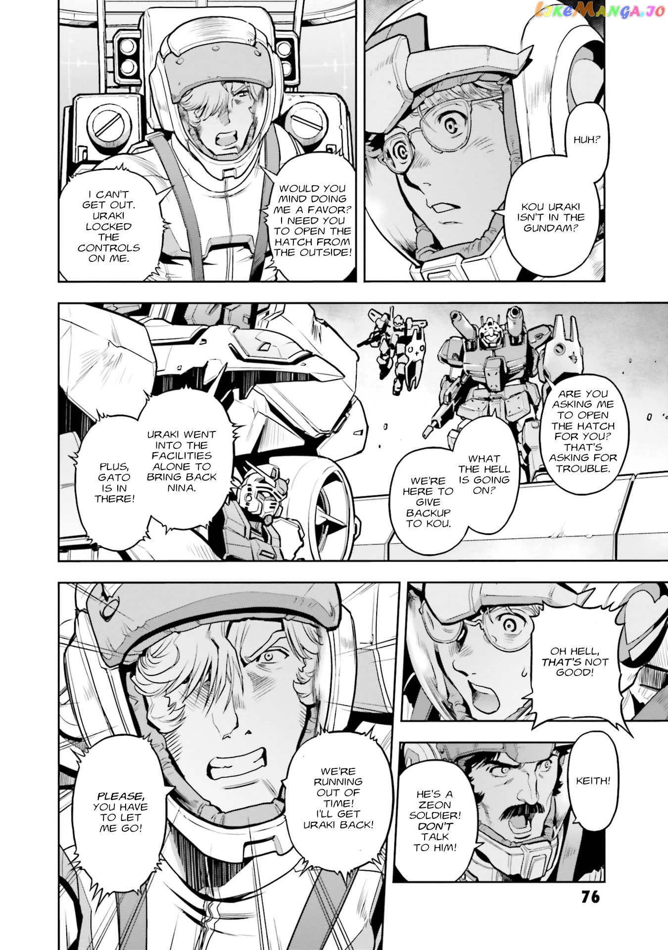 Kidou Senshi Gundam 0083 Rebellion chapter 75 - page 23