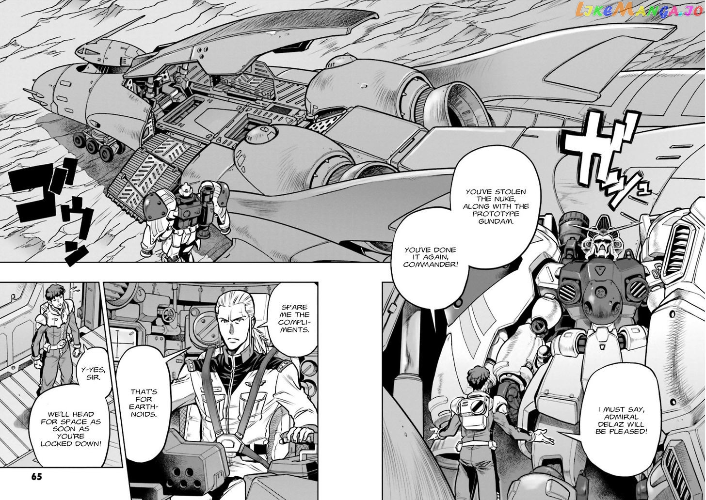 Kidou Senshi Gundam 0083 Rebellion chapter 10 - page 14