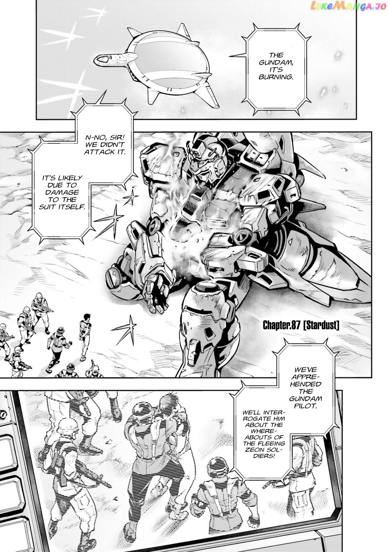 Kidou Senshi Gundam 0083 Rebellion chapter 87 - page 1