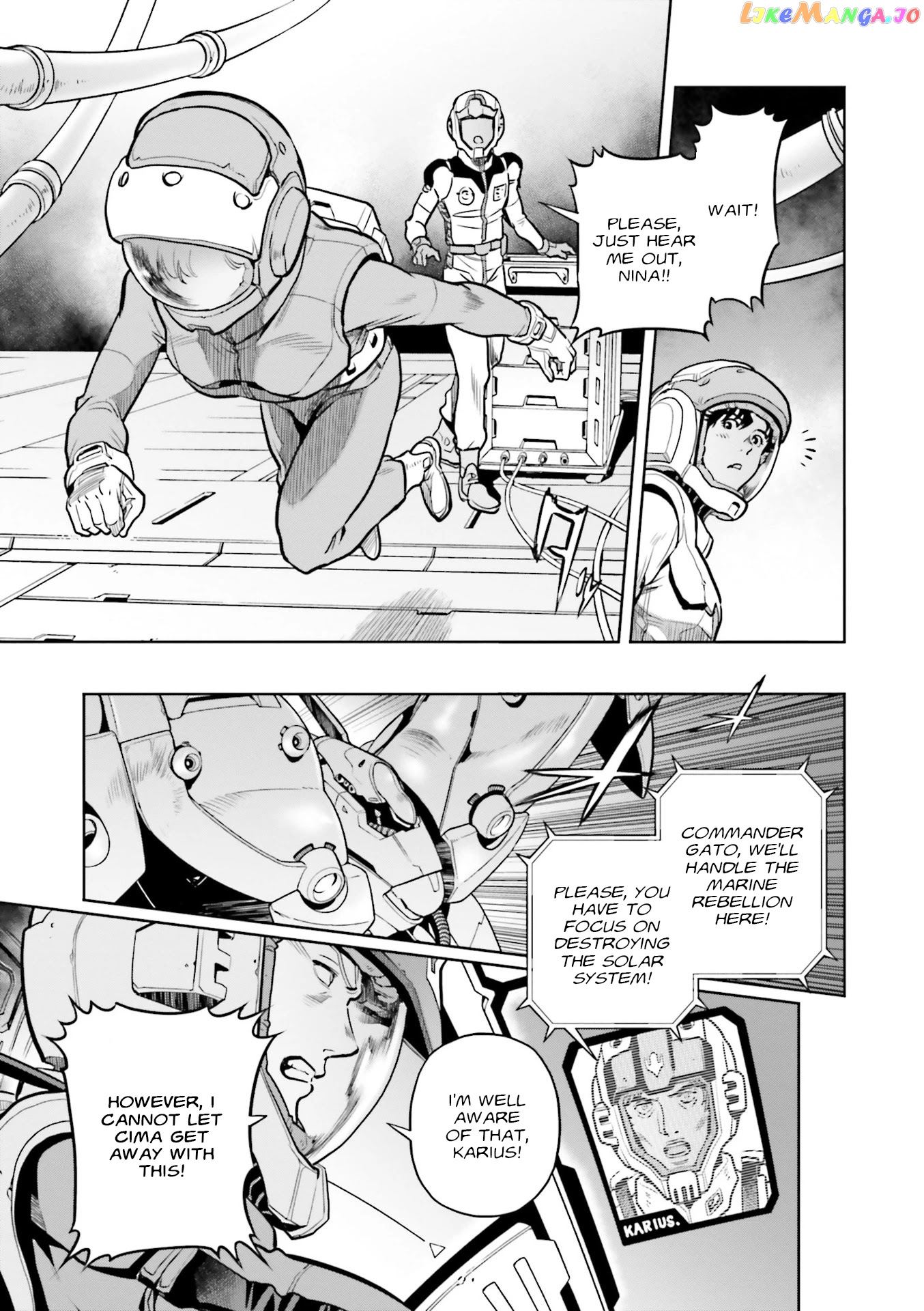 Kidou Senshi Gundam 0083 Rebellion chapter 65 - page 23