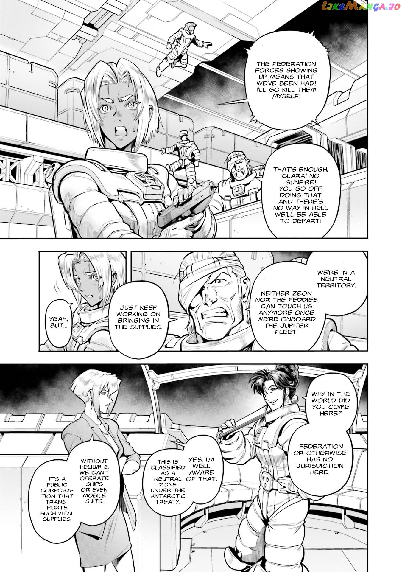 Kidou Senshi Gundam 0083 Rebellion chapter 89 - page 4