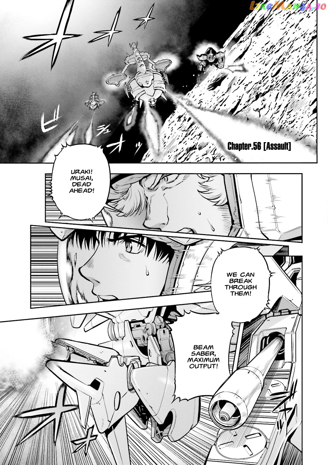 Kidou Senshi Gundam 0083 Rebellion chapter 56 - page 1