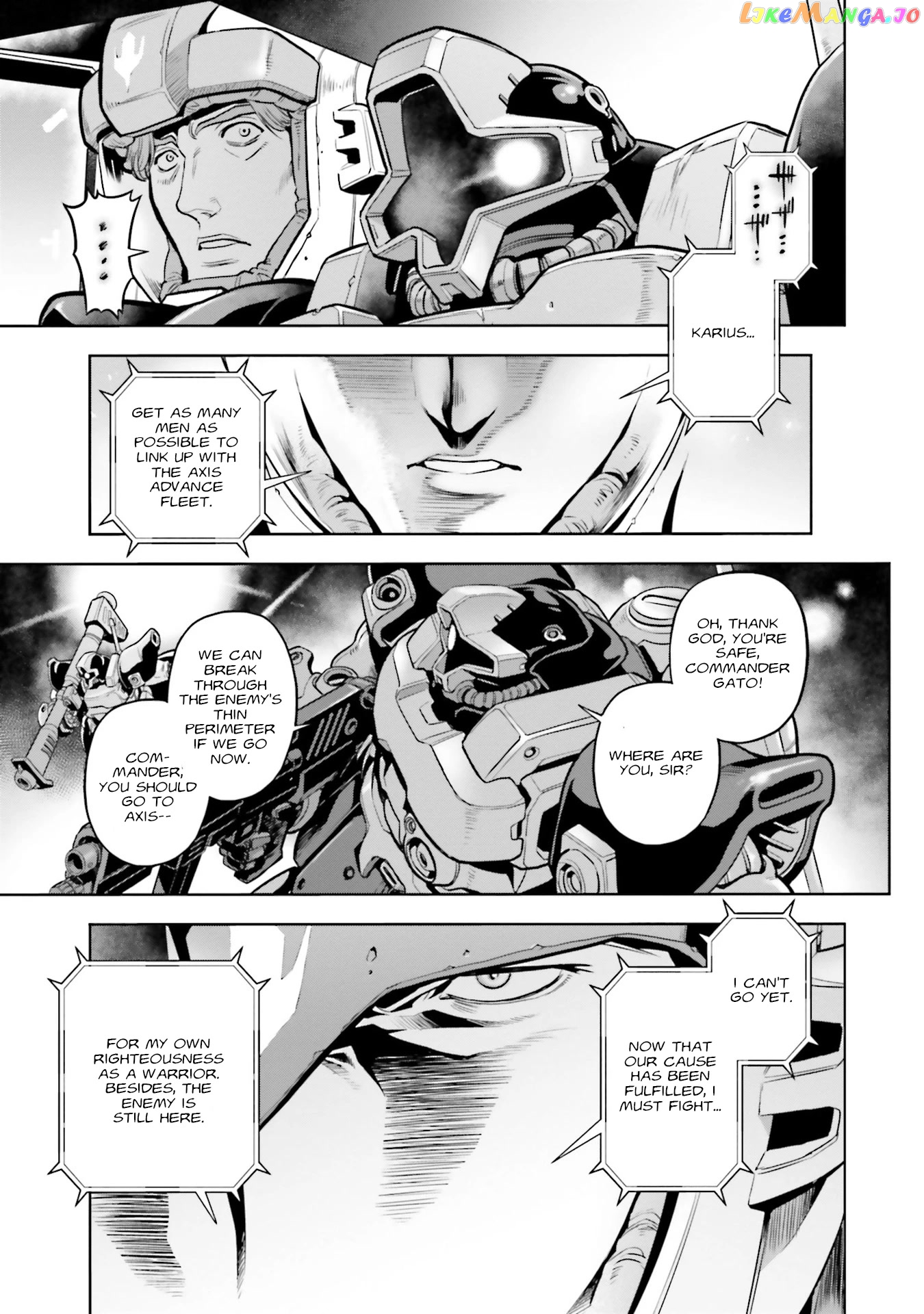 Kidou Senshi Gundam 0083 Rebellion chapter 78 - page 8