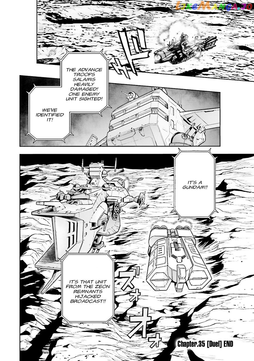 Kidou Senshi Gundam 0083 Rebellion chapter 36 - page 1