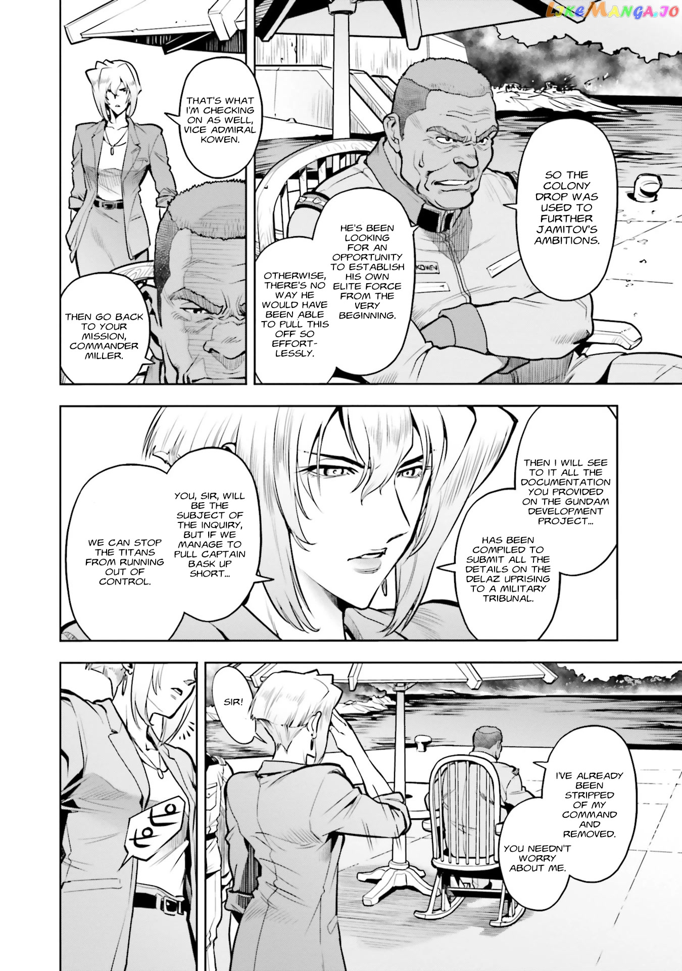Kidou Senshi Gundam 0083 Rebellion chapter 90 - page 3