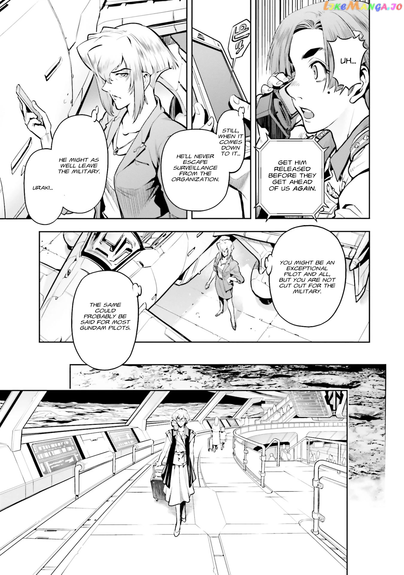 Kidou Senshi Gundam 0083 Rebellion chapter 90 - page 8