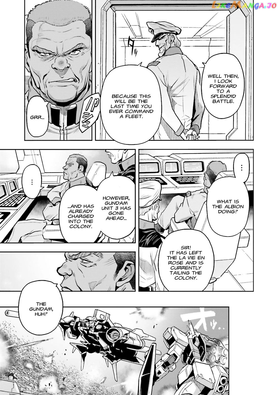 Kidou Senshi Gundam 0083 Rebellion chapter 57 - page 4