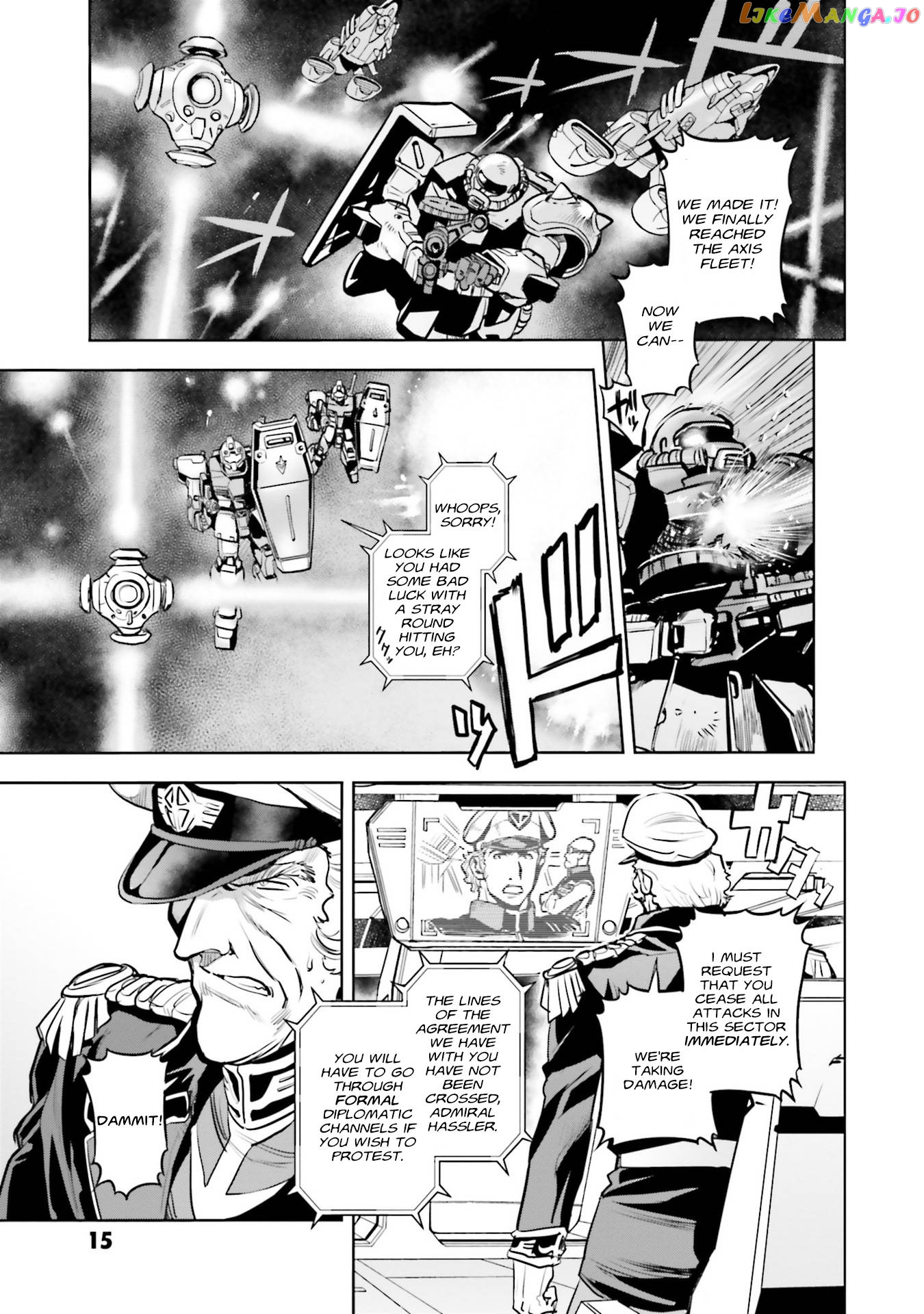 Kidou Senshi Gundam 0083 Rebellion chapter 79 - page 16