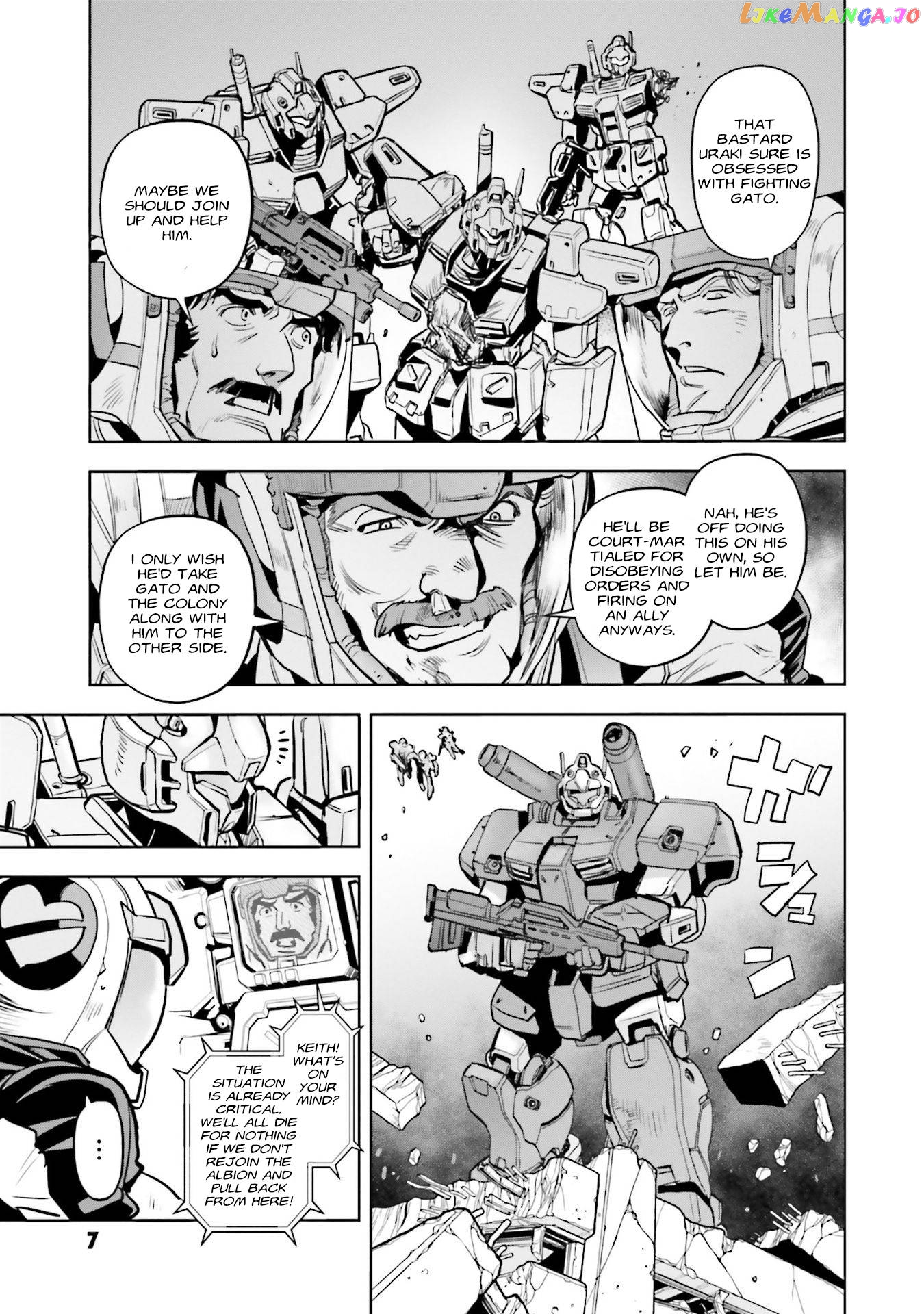 Kidou Senshi Gundam 0083 Rebellion chapter 79 - page 8