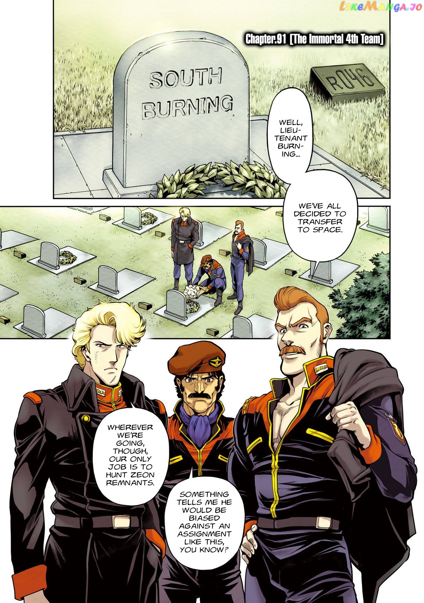 Kidou Senshi Gundam 0083 Rebellion chapter 91 - page 3