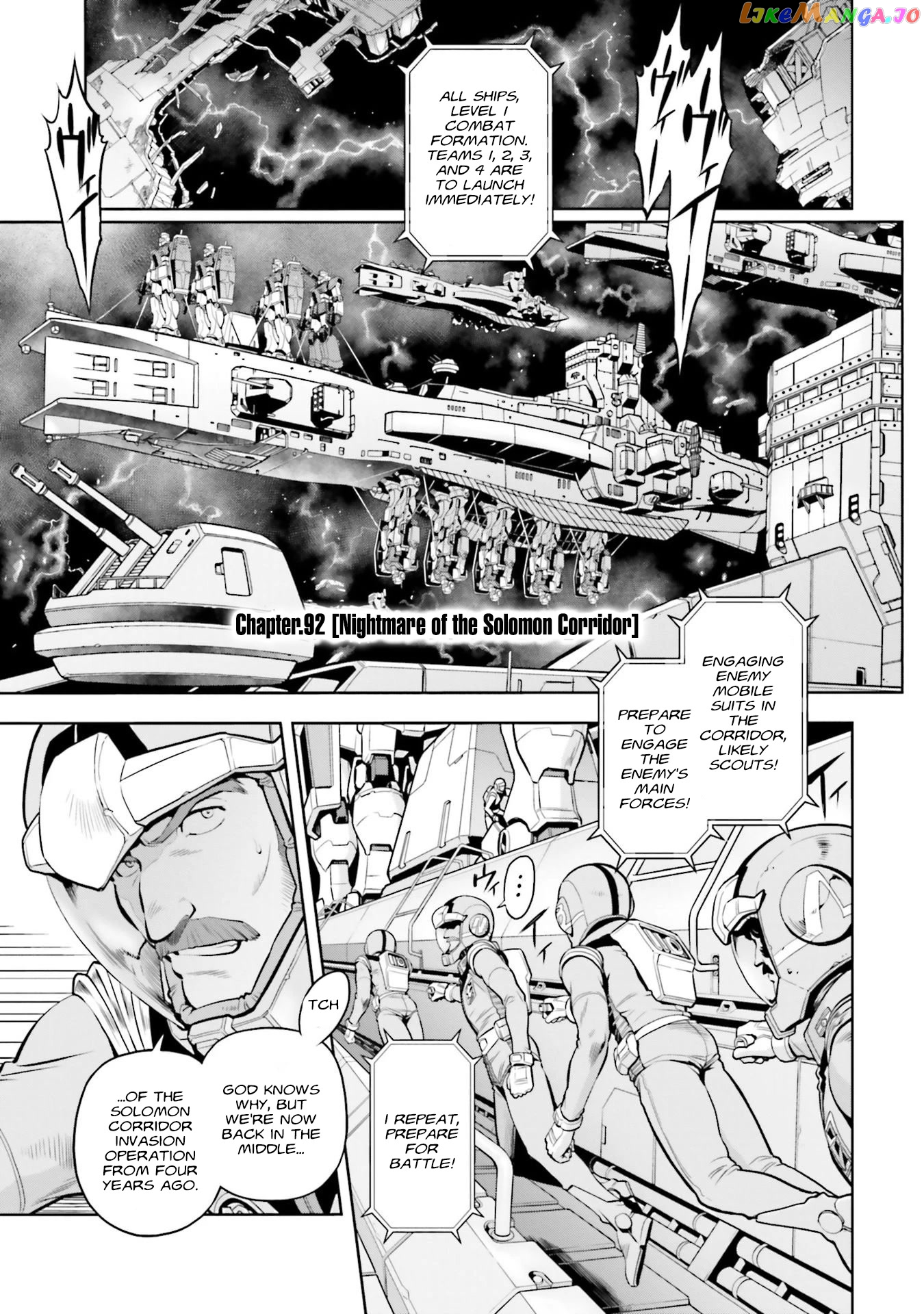 Kidou Senshi Gundam 0083 Rebellion chapter 92 - page 1