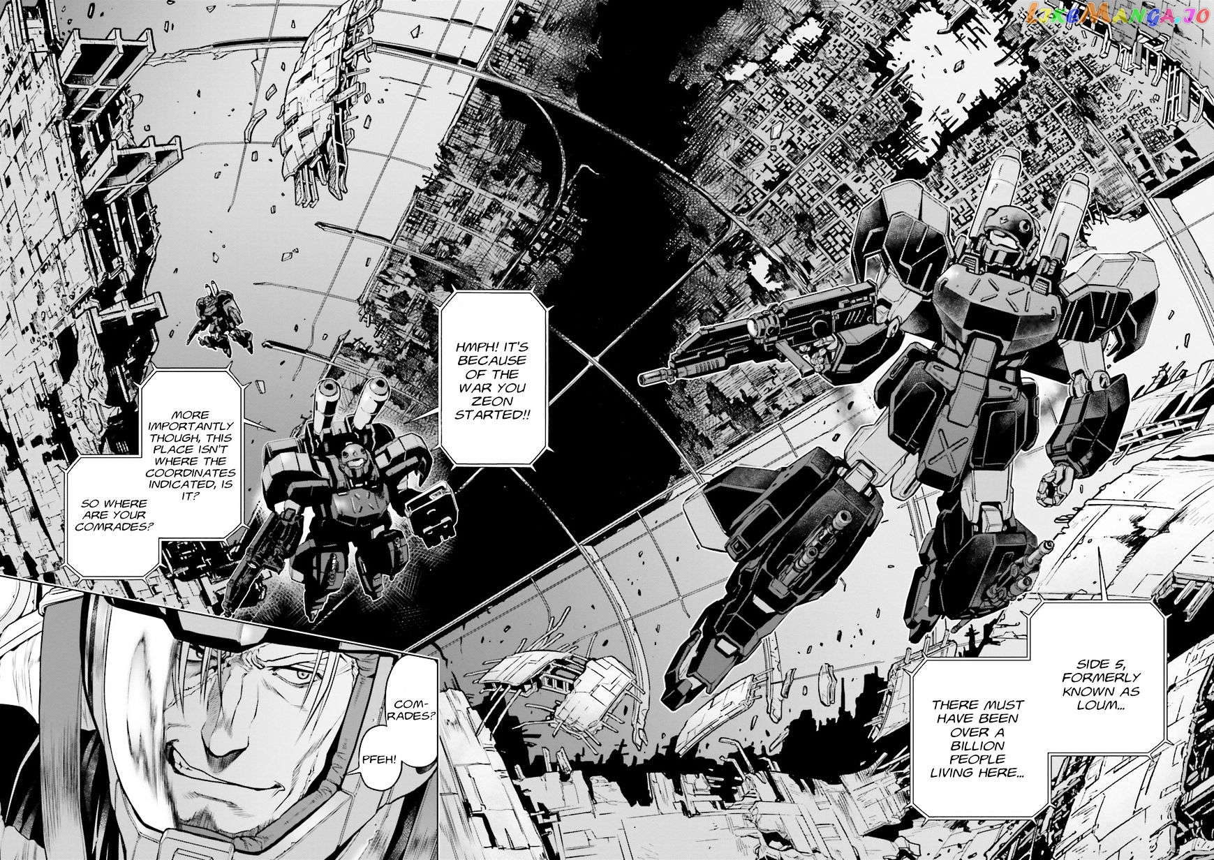 Kidou Senshi Gundam 0083 Rebellion chapter 39 - page 2