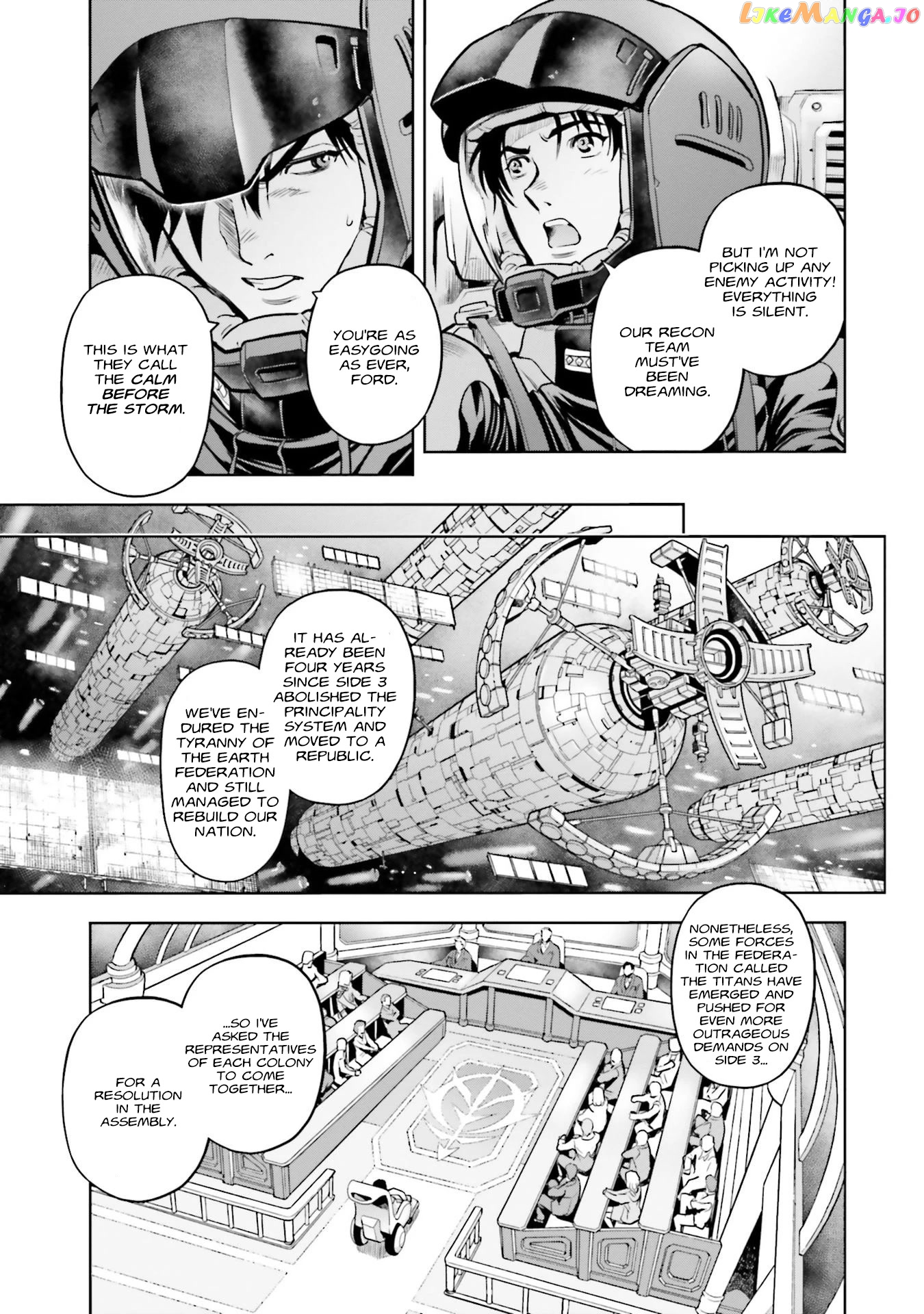 Kidou Senshi Gundam 0083 Rebellion chapter 93 - page 24