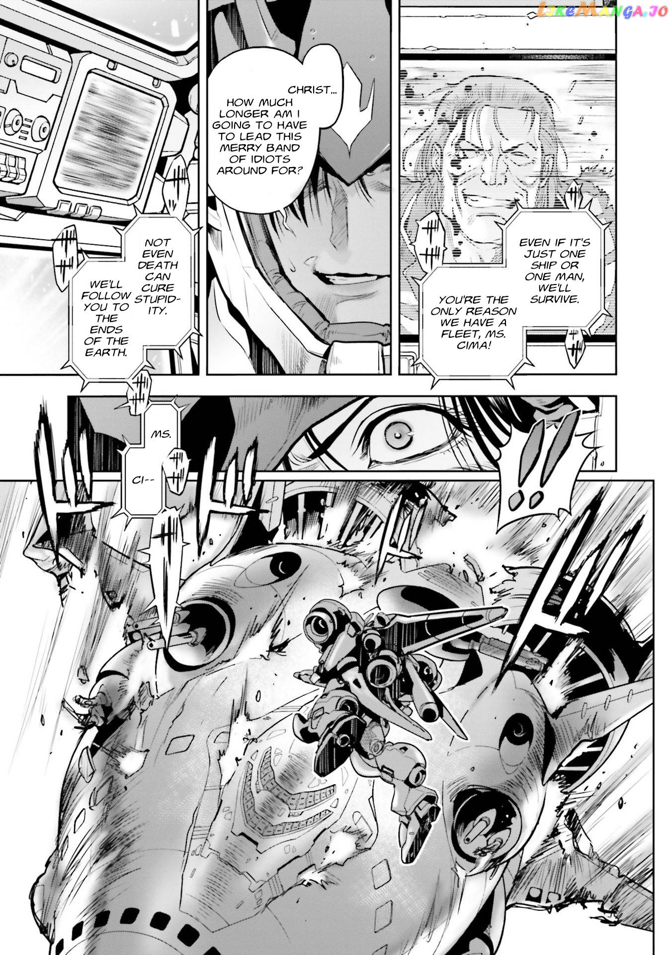 Kidou Senshi Gundam 0083 Rebellion chapter 71 - page 8