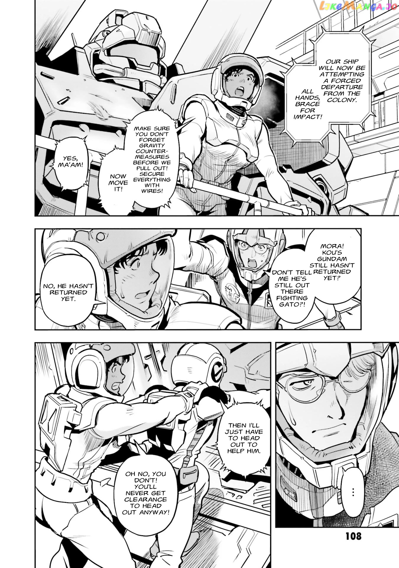 Kidou Senshi Gundam 0083 Rebellion chapter 82 - page 7