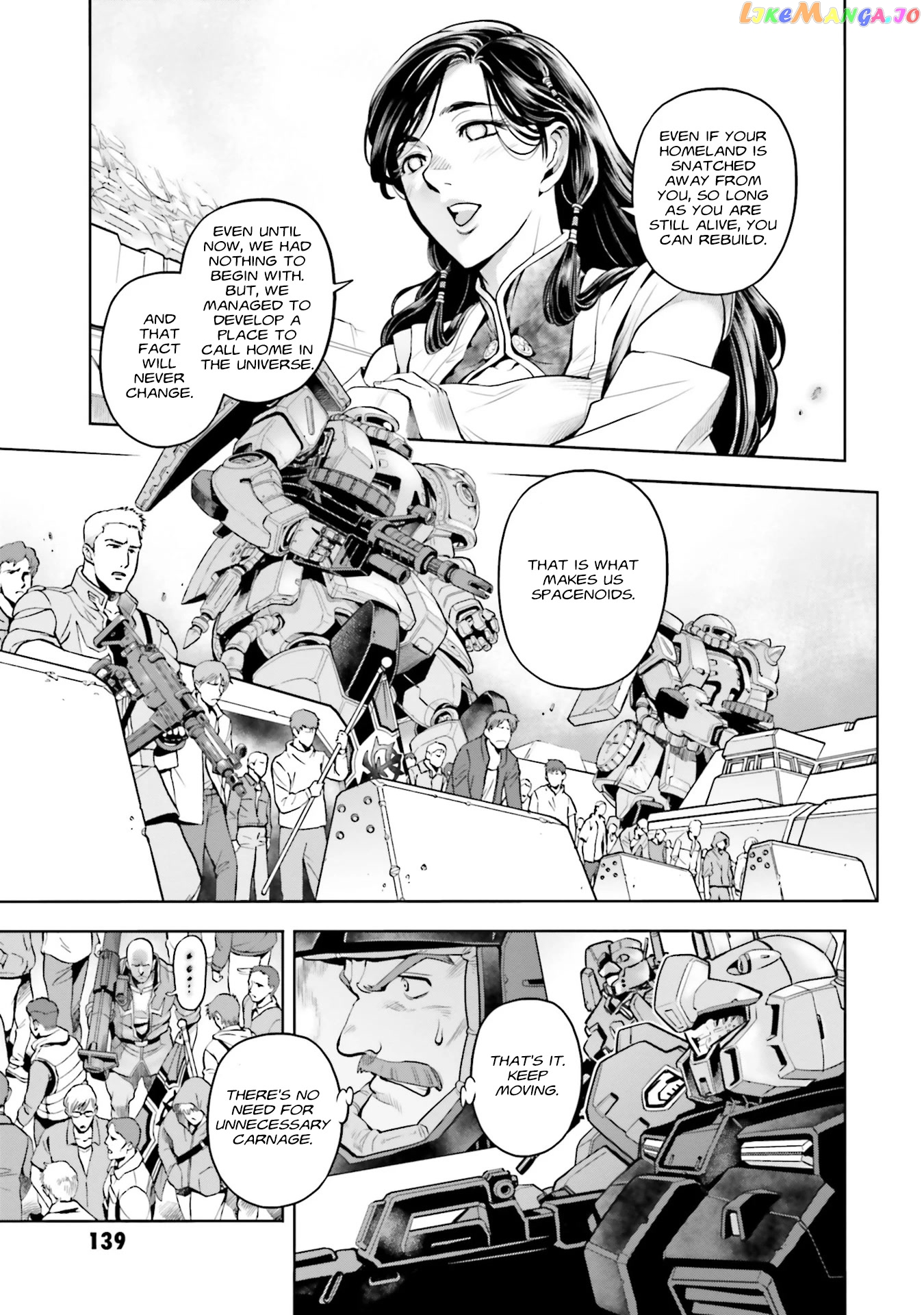 Kidou Senshi Gundam 0083 Rebellion chapter 95 - page 12