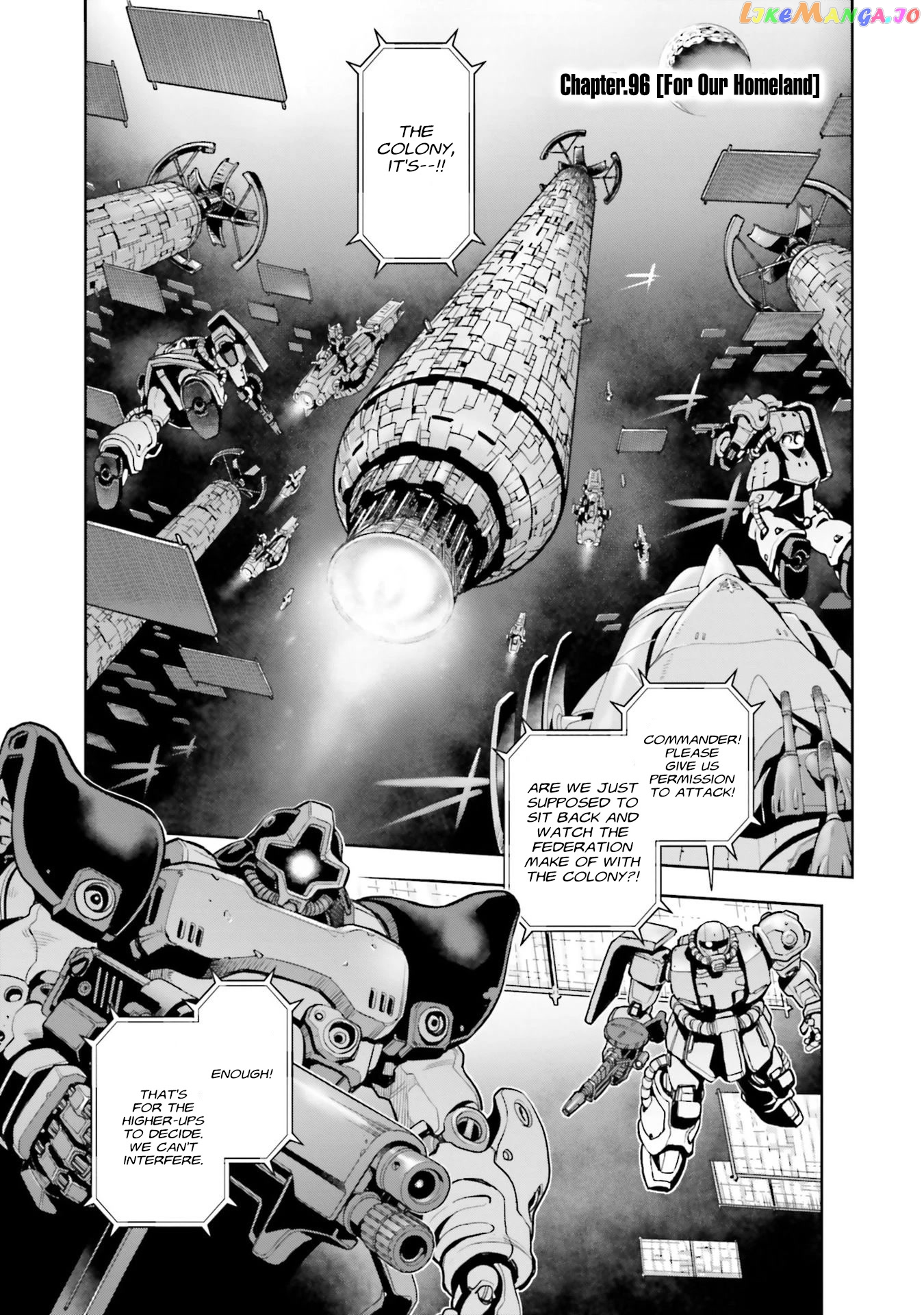 Kidou Senshi Gundam 0083 Rebellion chapter 96 - page 1