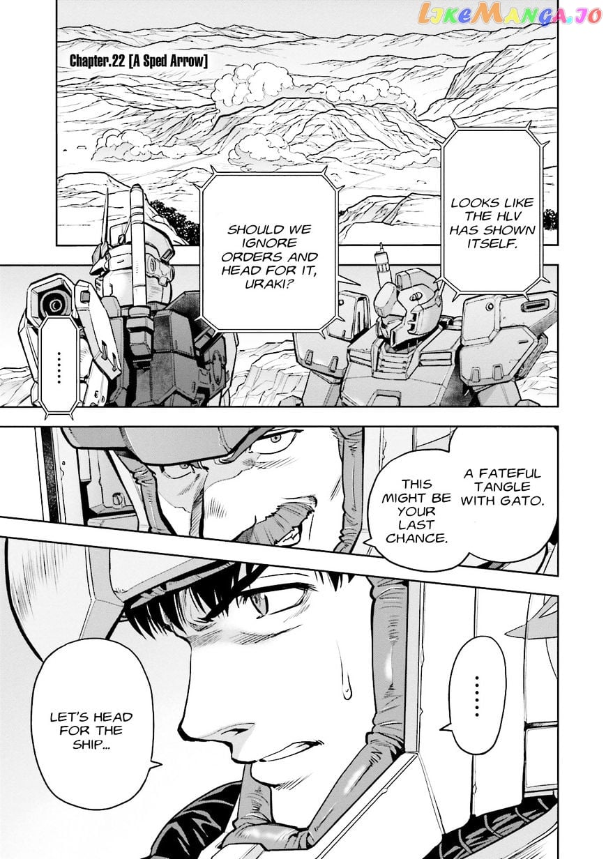 Kidou Senshi Gundam 0083 Rebellion chapter 22 - page 1